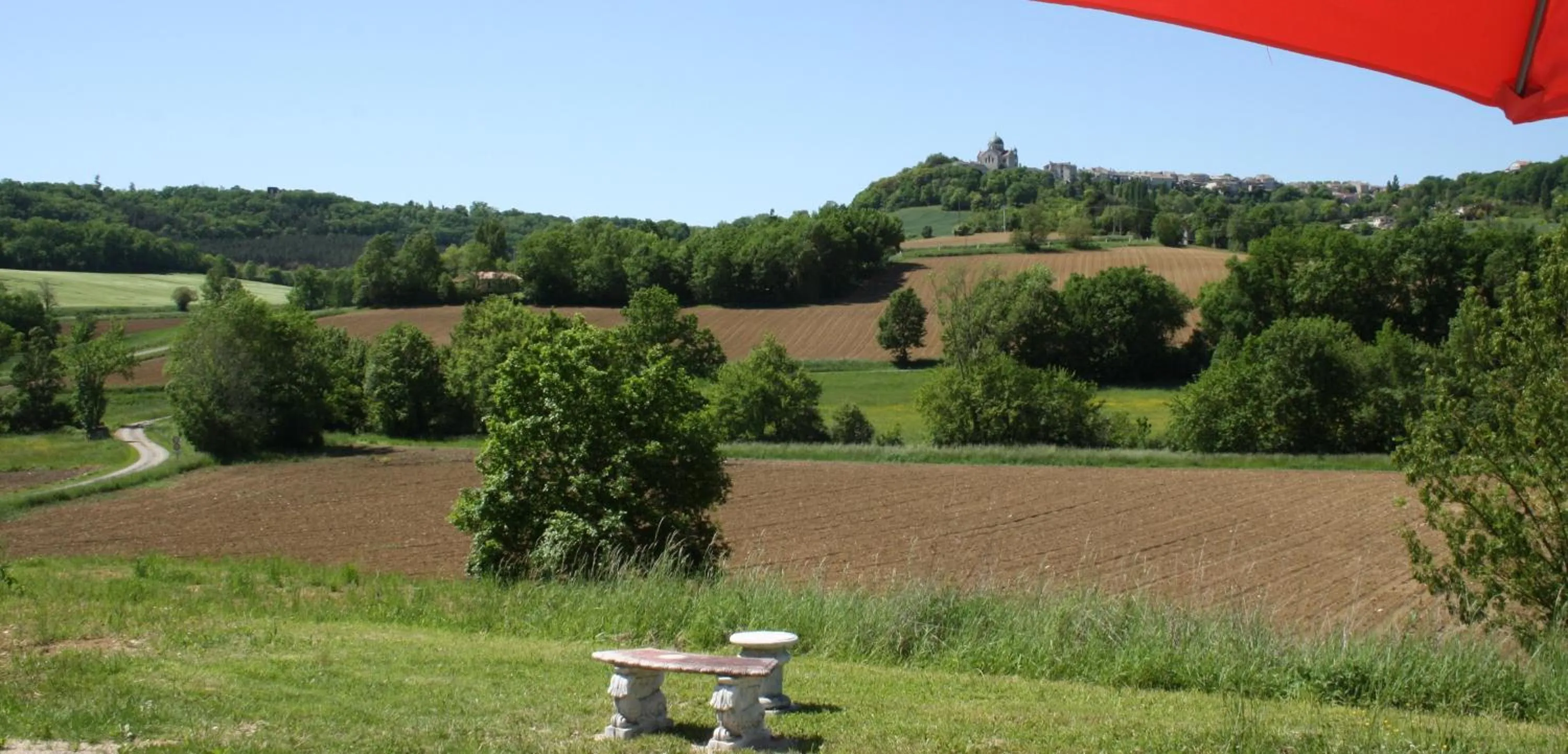 View (from property/room) in La Perle du Lot