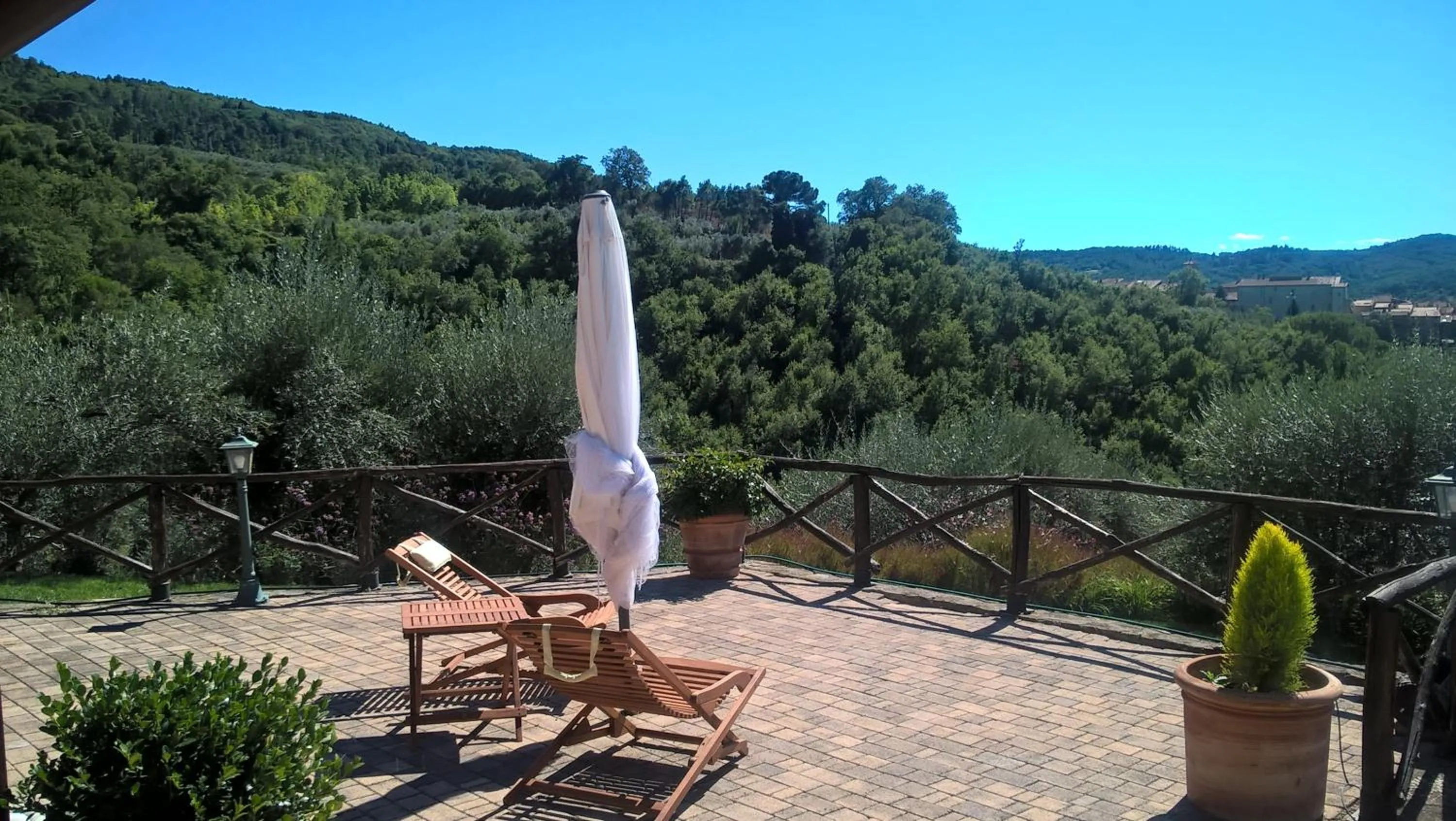 Balcony/Terrace in Piccolo Relais Galletto di Marzo Spa e relax solo per due