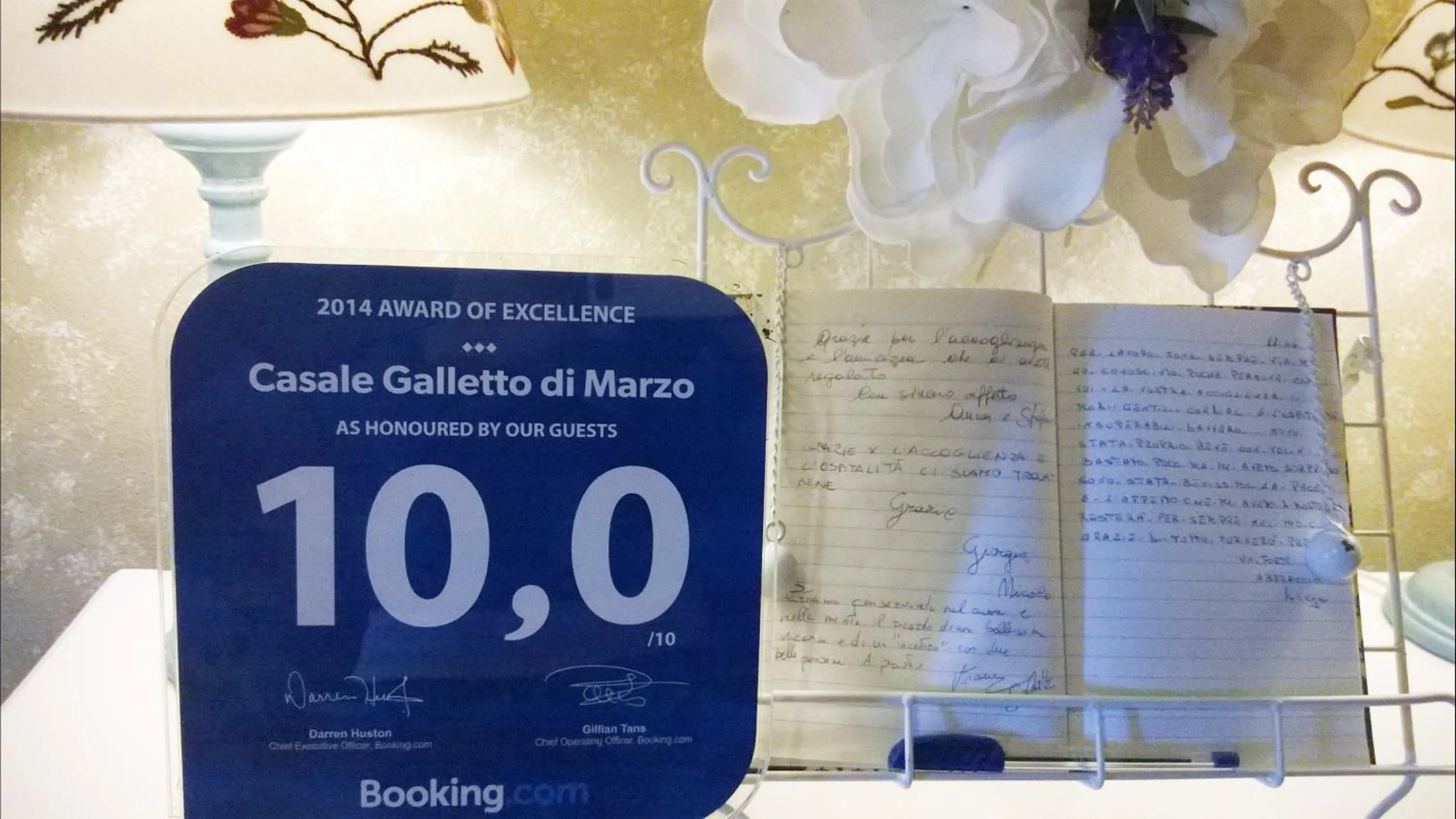 Certificate/Award in Piccolo Relais Galletto di Marzo Spa e relax solo per due