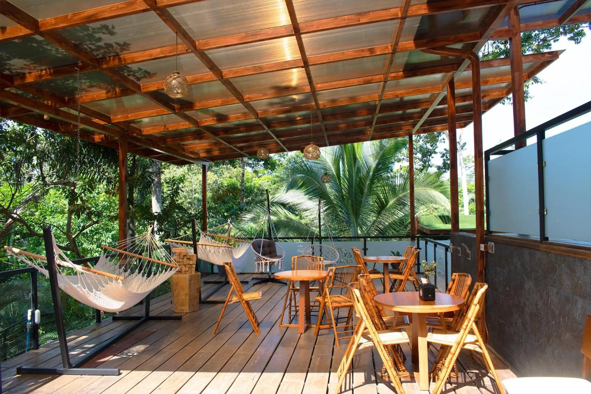 Balcony/Terrace in Palo Alto Glamping Hotel