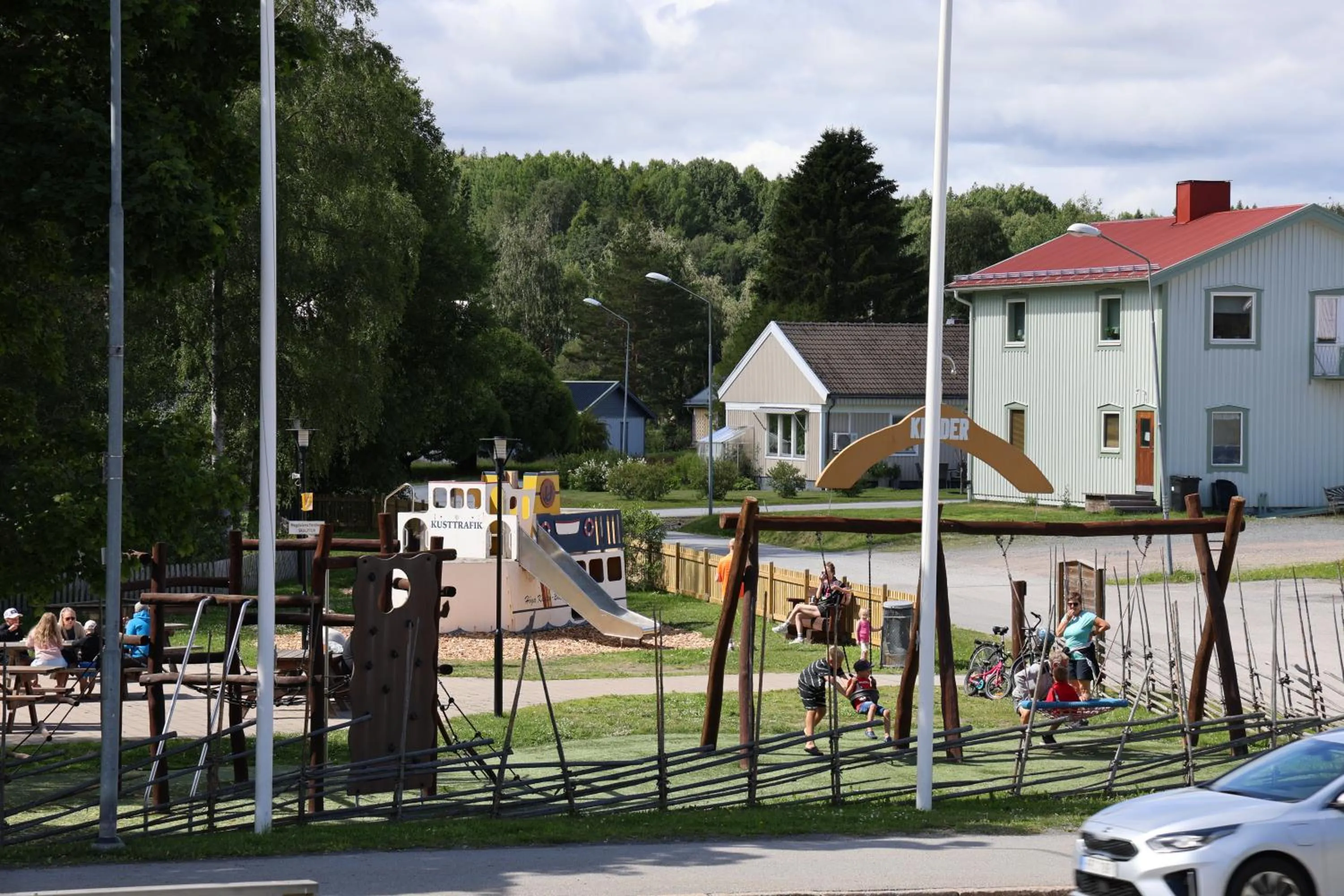 Children play ground in Ullångers Hotell & Restaurang