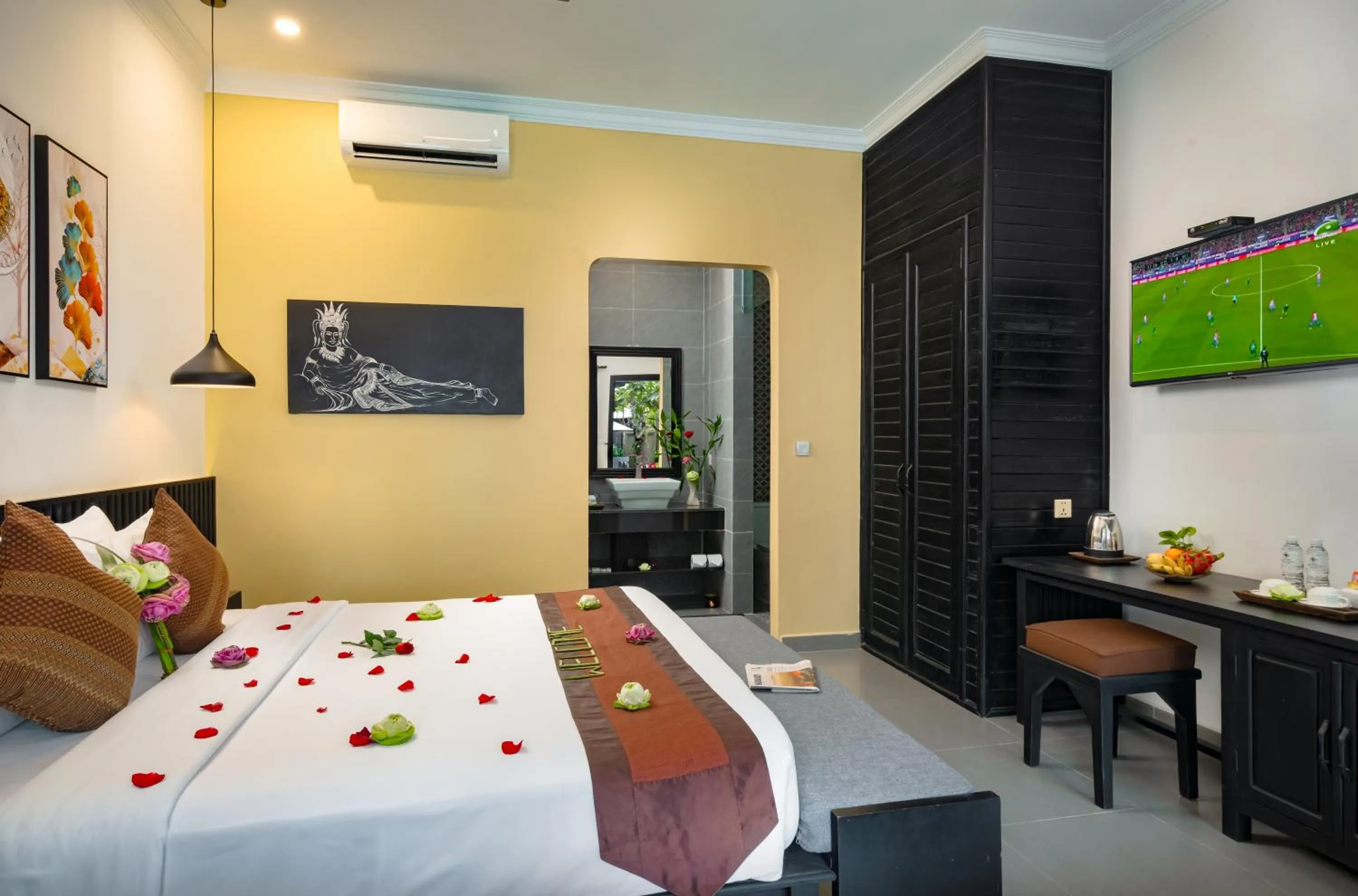 Bedroom, Bed in Khmer Mansion Boutique Hotel