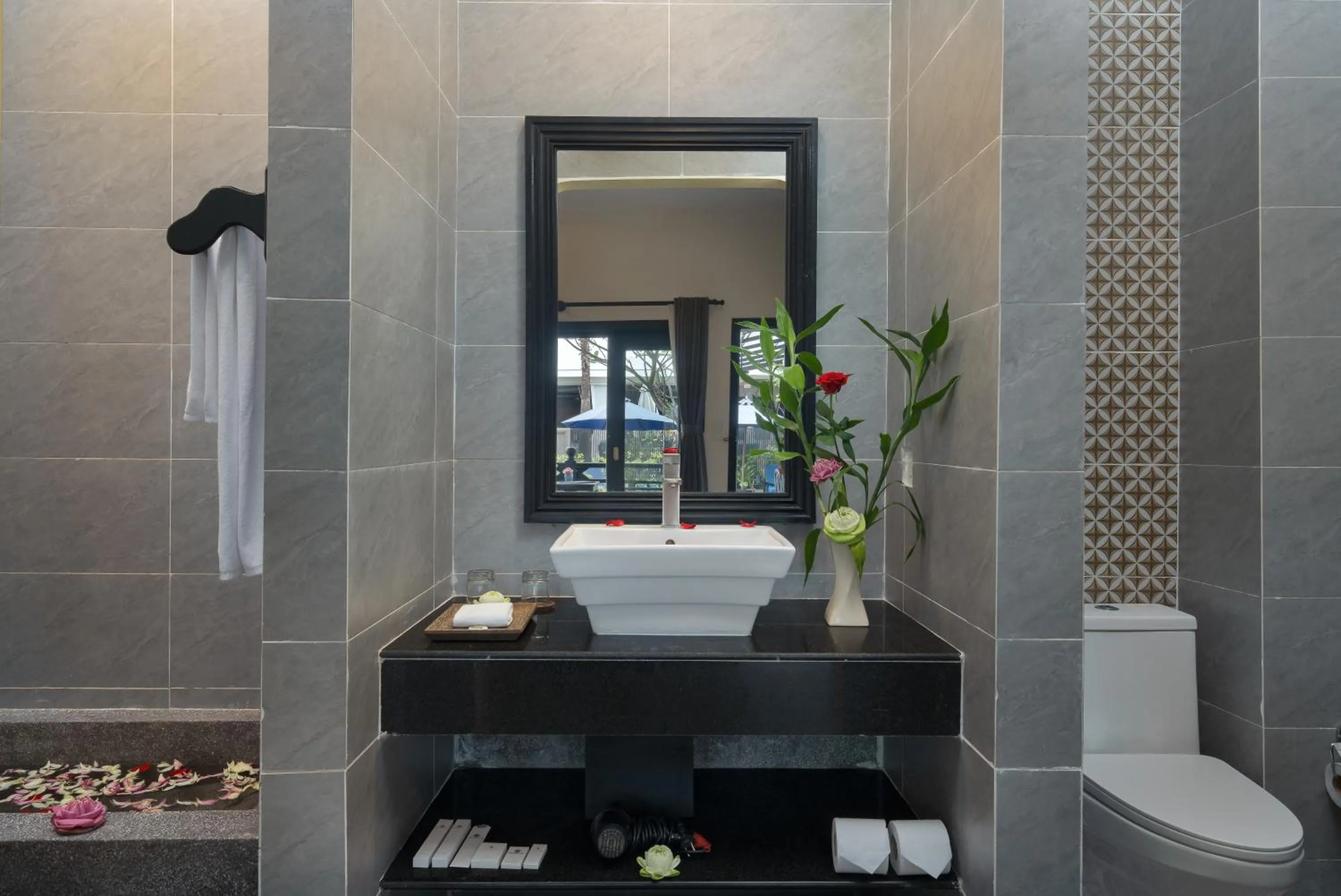 Bathroom in Khmer Mansion Boutique Hotel