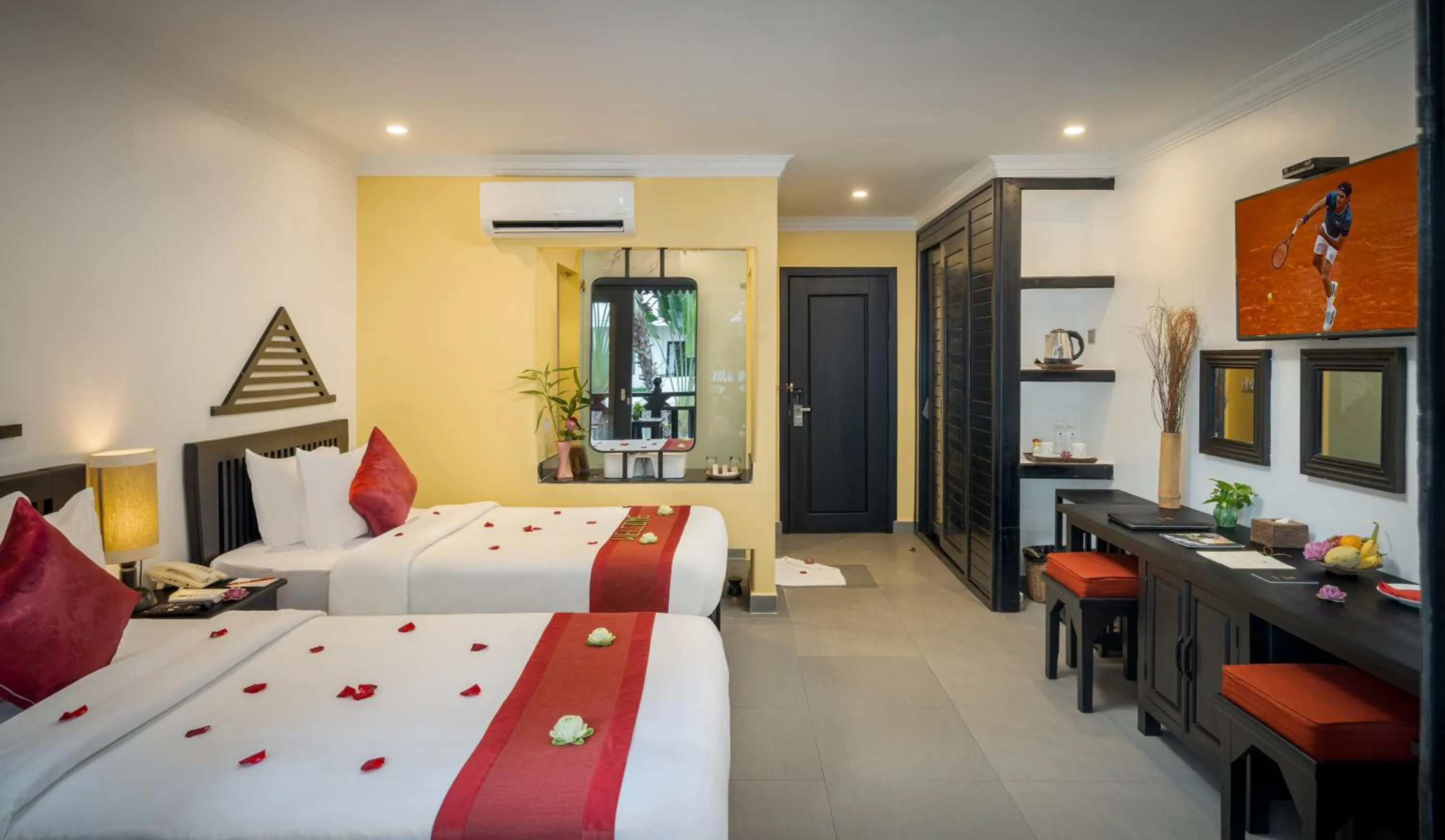 Bedroom, Bed in Khmer Mansion Boutique Hotel