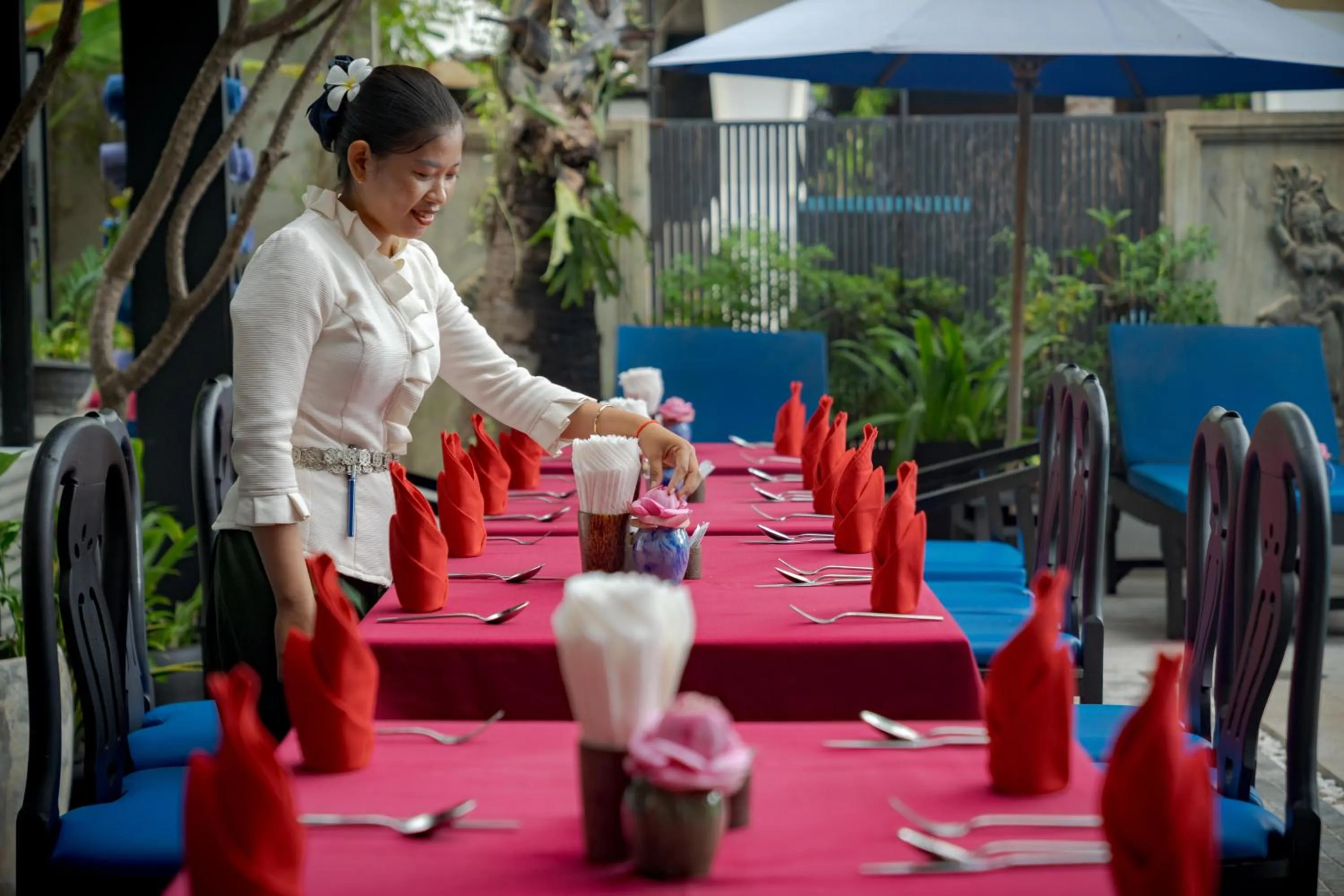 Restaurant/places to eat in Khmer Mansion Boutique Hotel