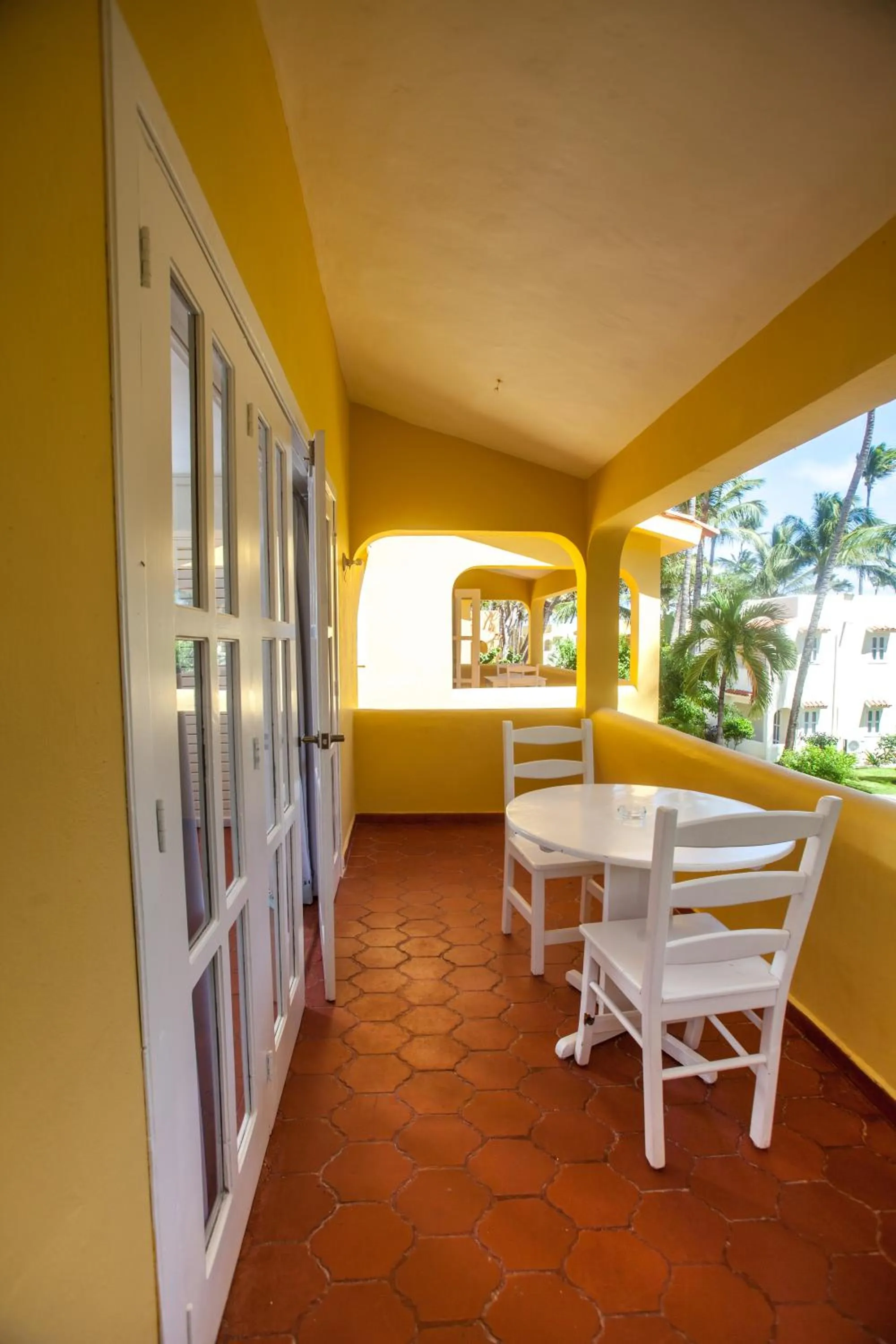 Patio in Los Corales Beach Village Punta Cana - The original