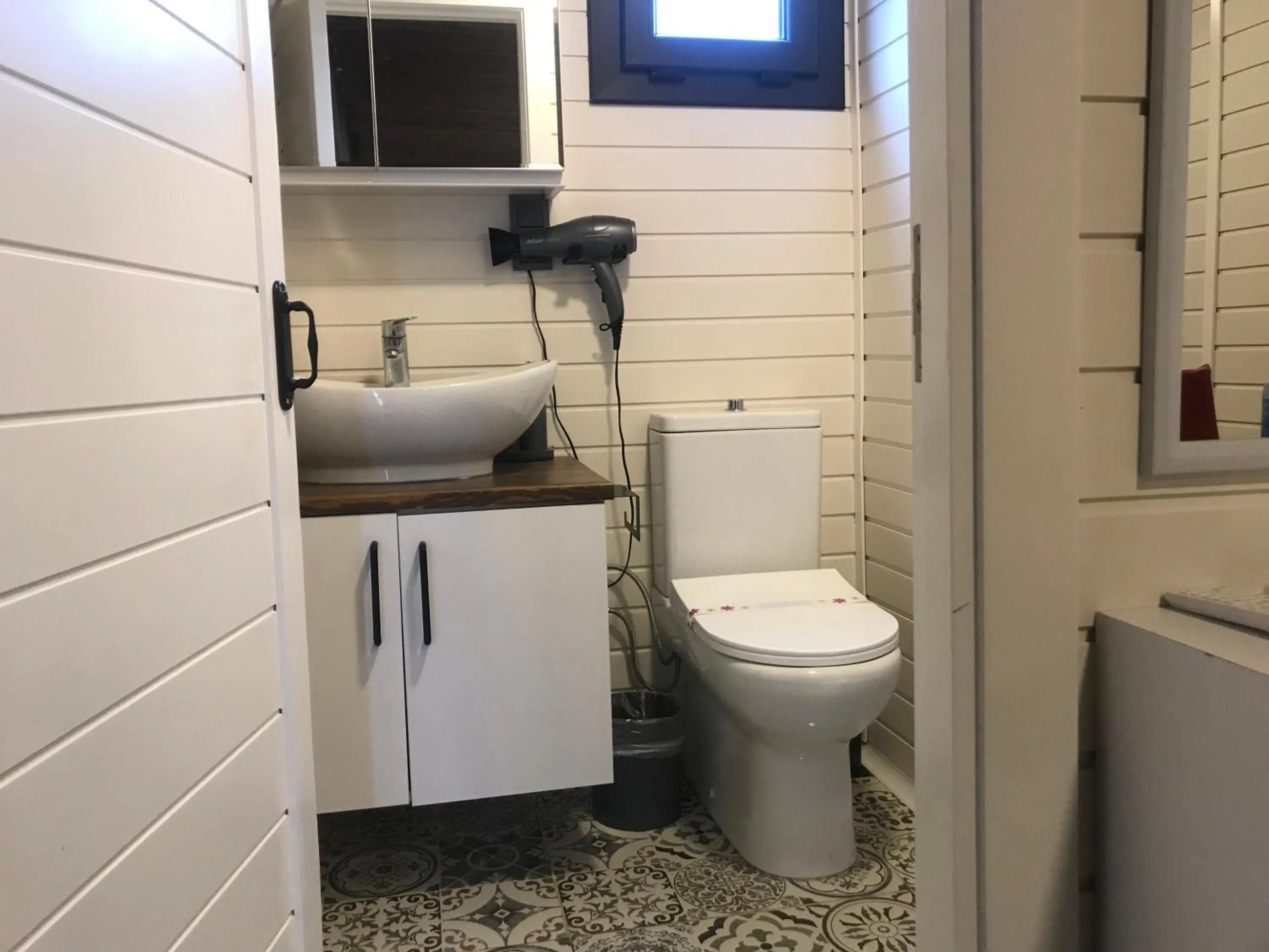 Bathroom in Hotel Barba