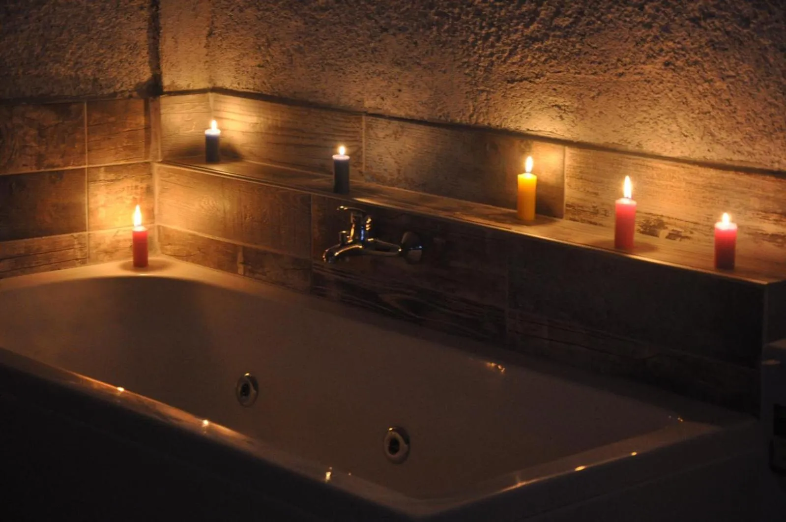 Bathroom in Hotel Barba