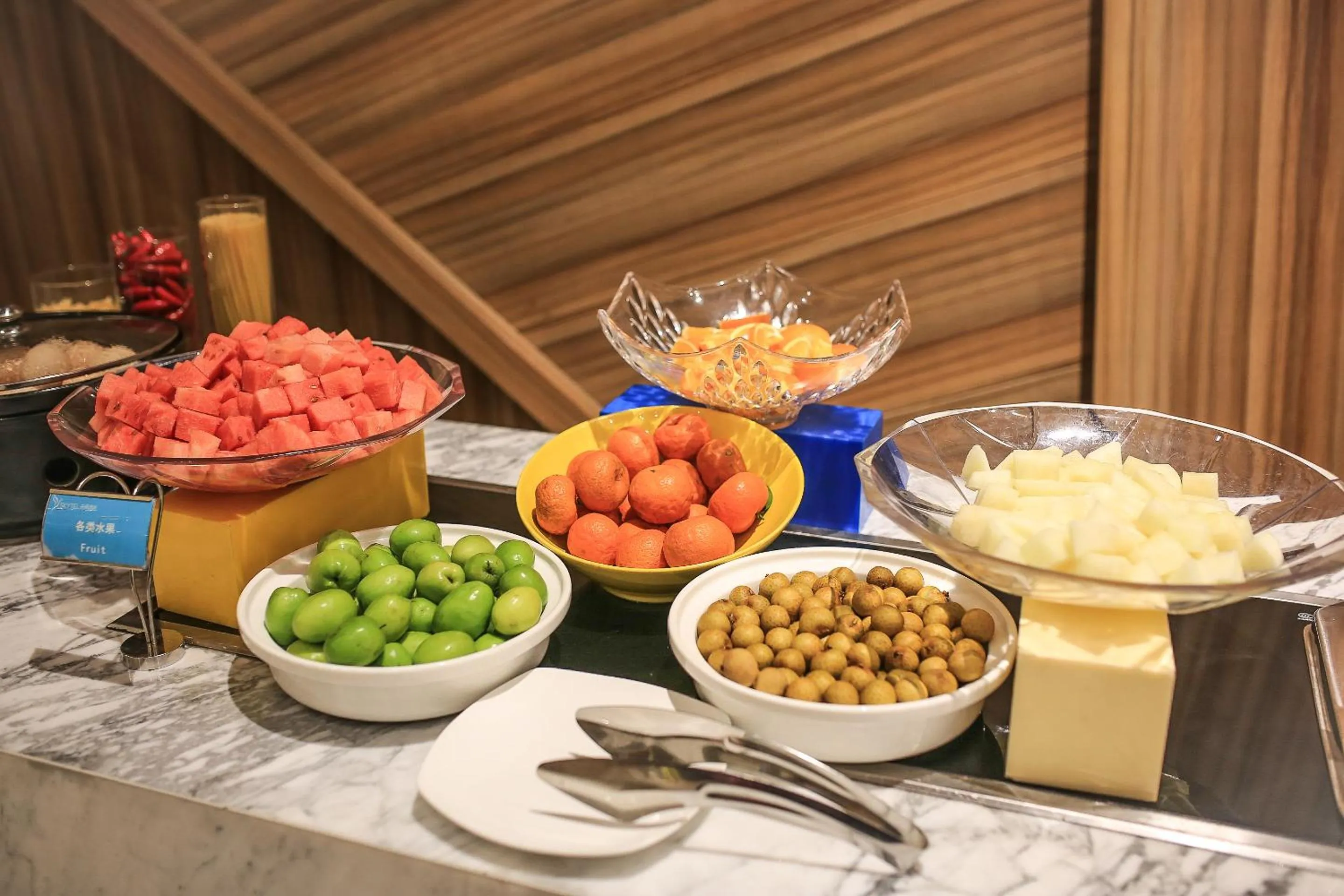 Buffet breakfast in Skytel Hotel Chengdu-City Center