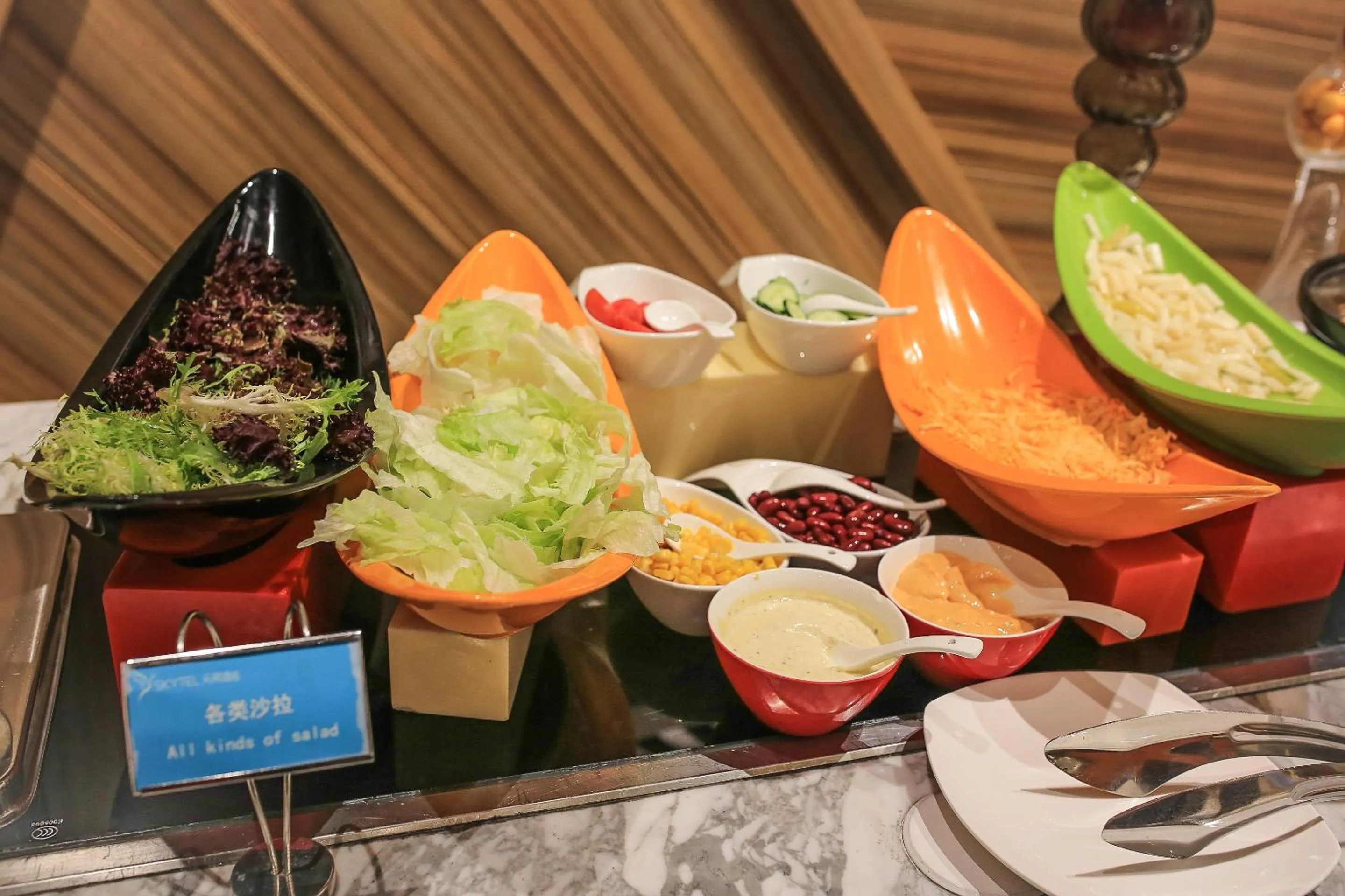 Buffet breakfast in Skytel Hotel Chengdu-City Center