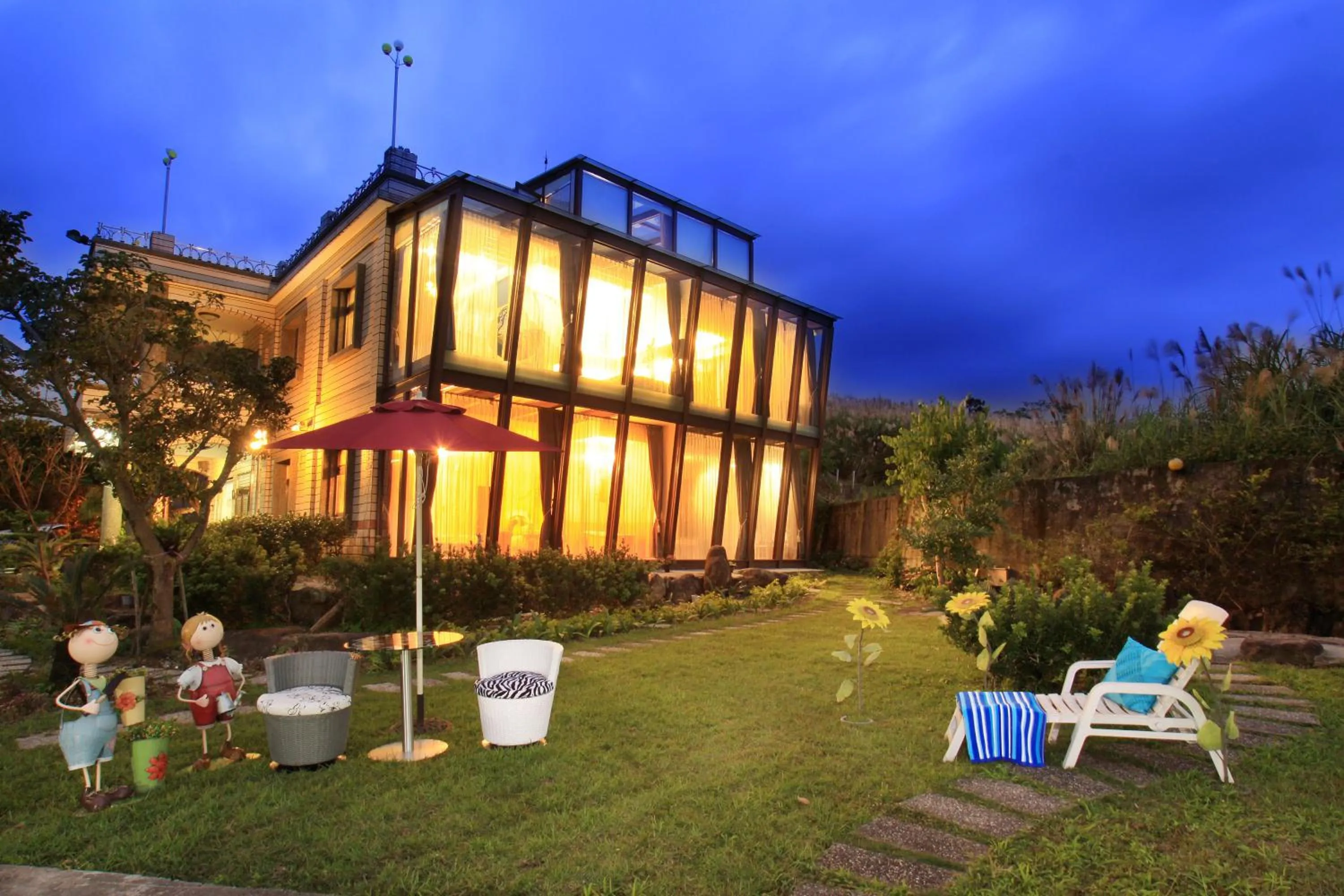 Facade/entrance in Hao Wang Jiao House