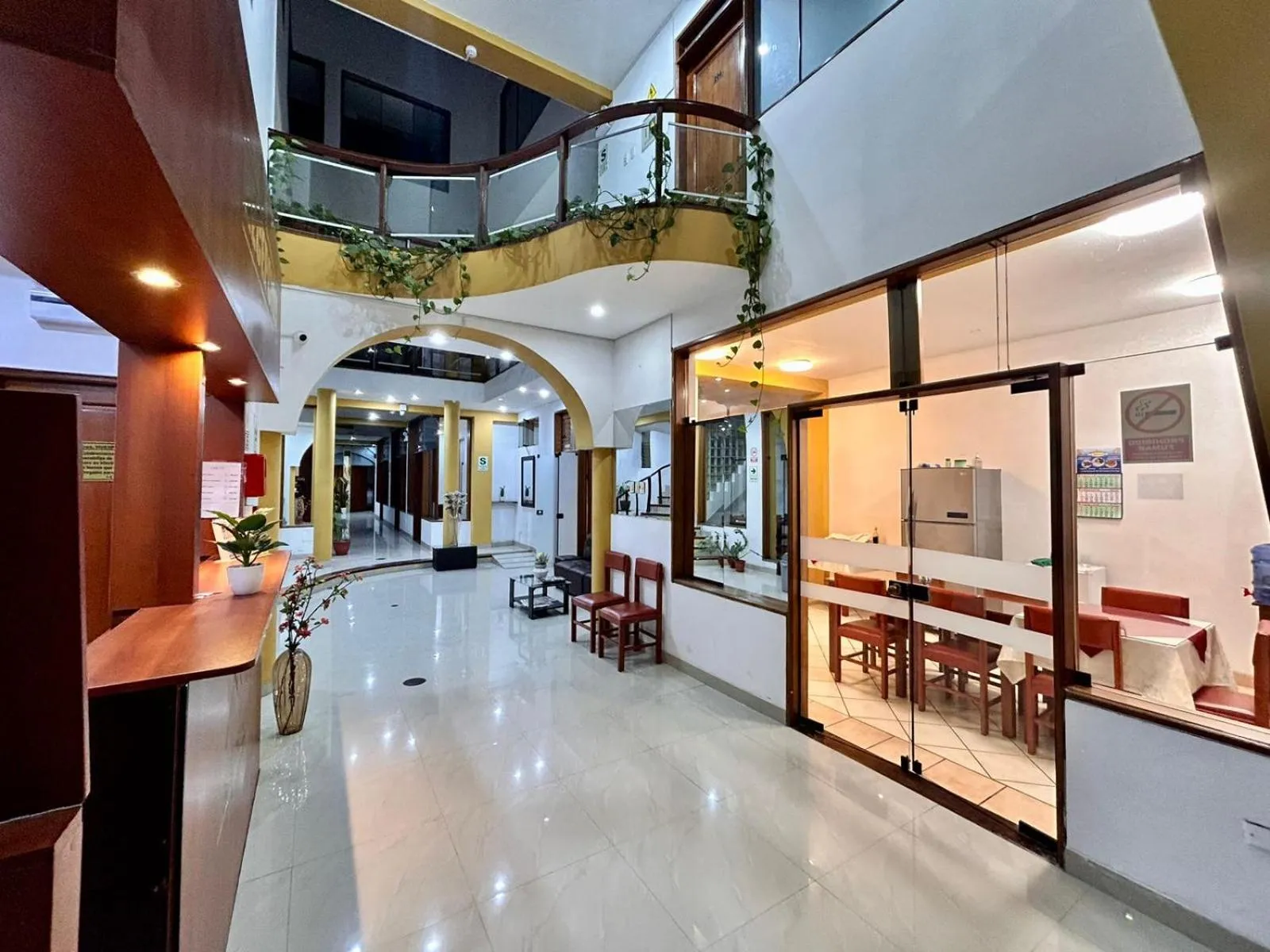 Lobby or reception in HOTEL LOS ANDES SUITE
