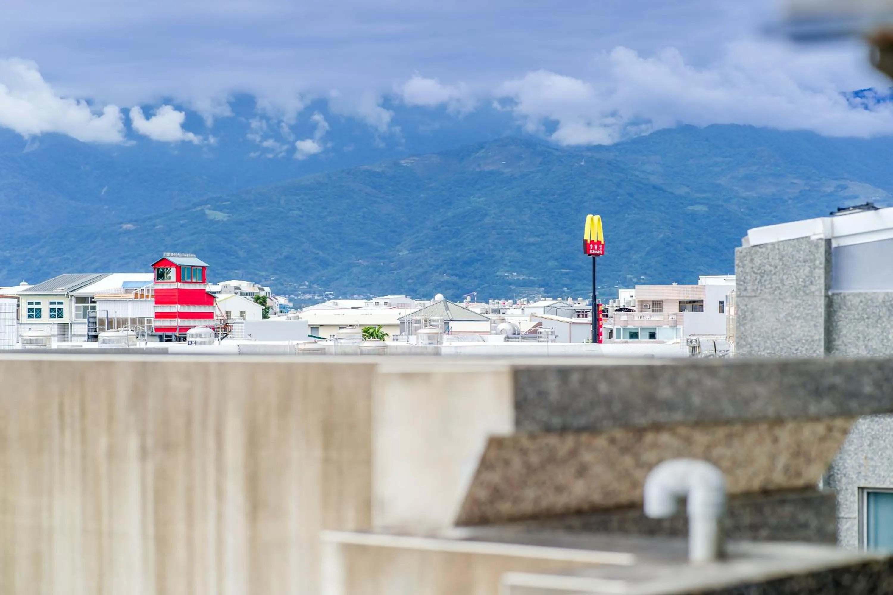 Mountain view in Taitung Greenhome B&B