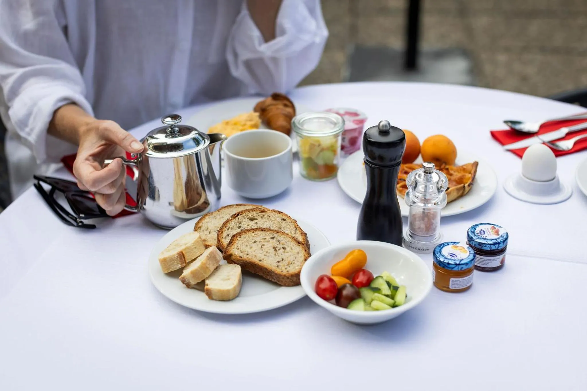 Breakfast in Hotel Montpelier