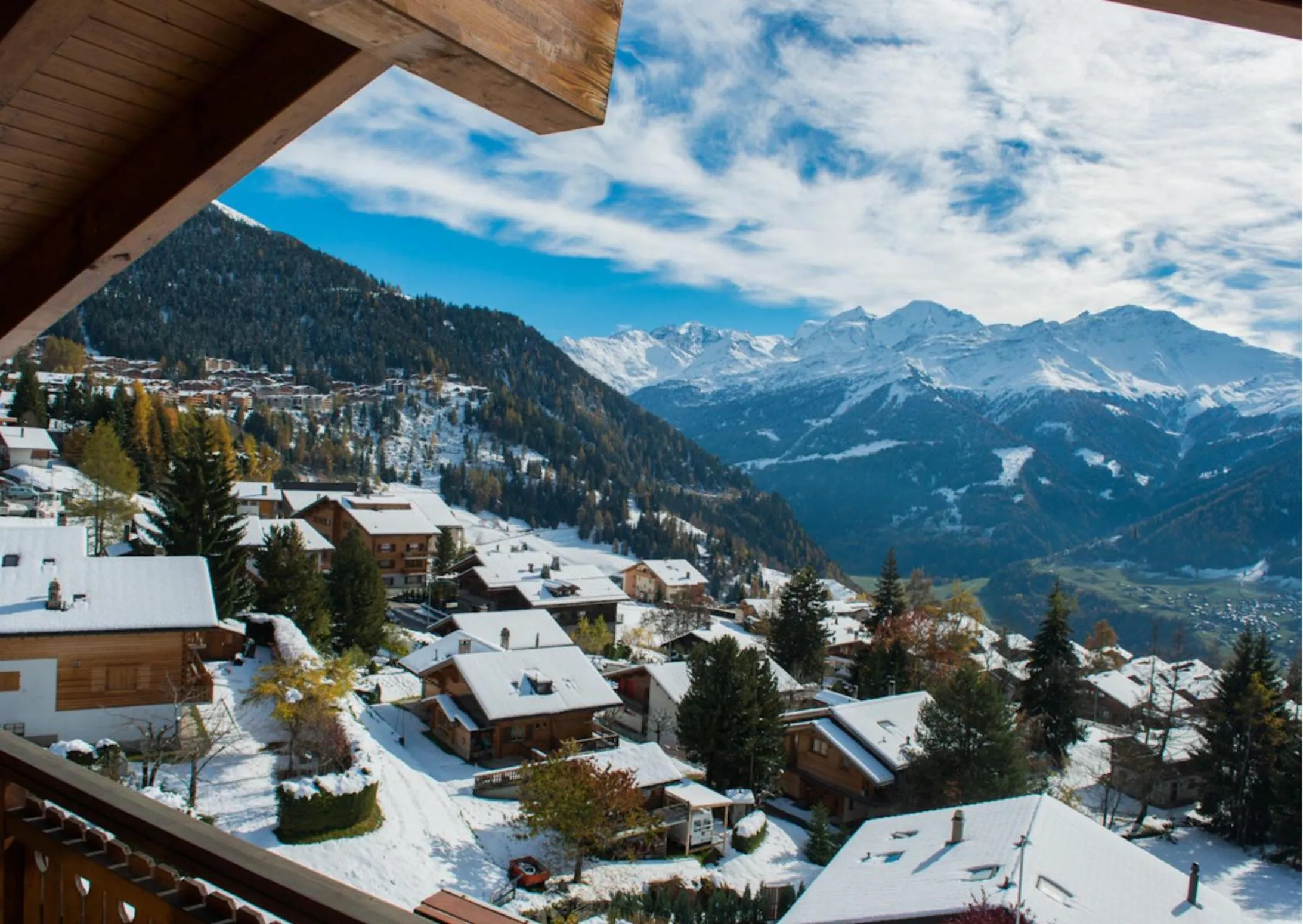 Mountain view in Hotel Montpelier