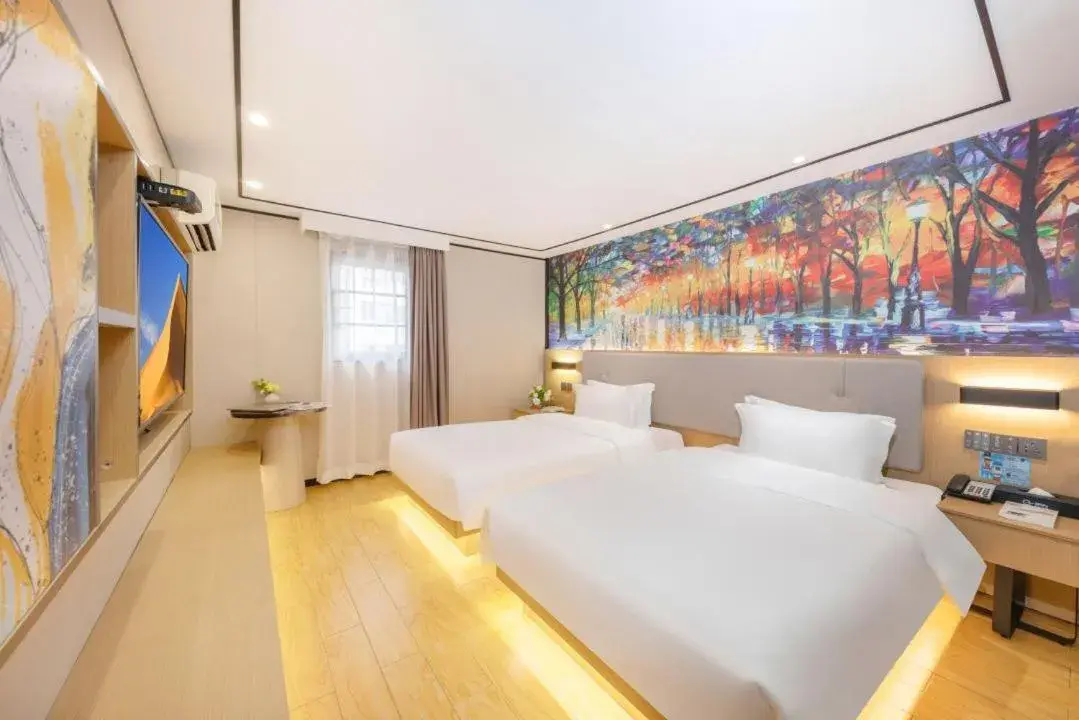 Superior Twin Room - single occupancy in Yimimi Apartment - Guangzhou 13th Line Yide Road Metro Station Superior Twin Room - single occupancy in Yimimi Apartment - Guangzhou 13th Line Yide Road Metro Station