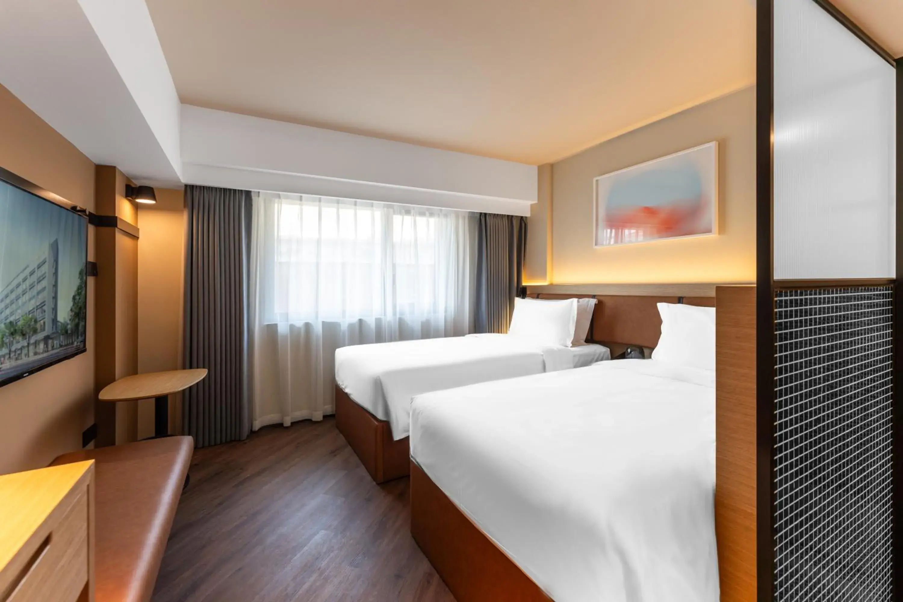 Superior Twin Room in Mia Hotel - Shanghai Xuhui Jiaotong University Superior Twin Room in Mia Hotel - Shanghai Xuhui Jiaotong University