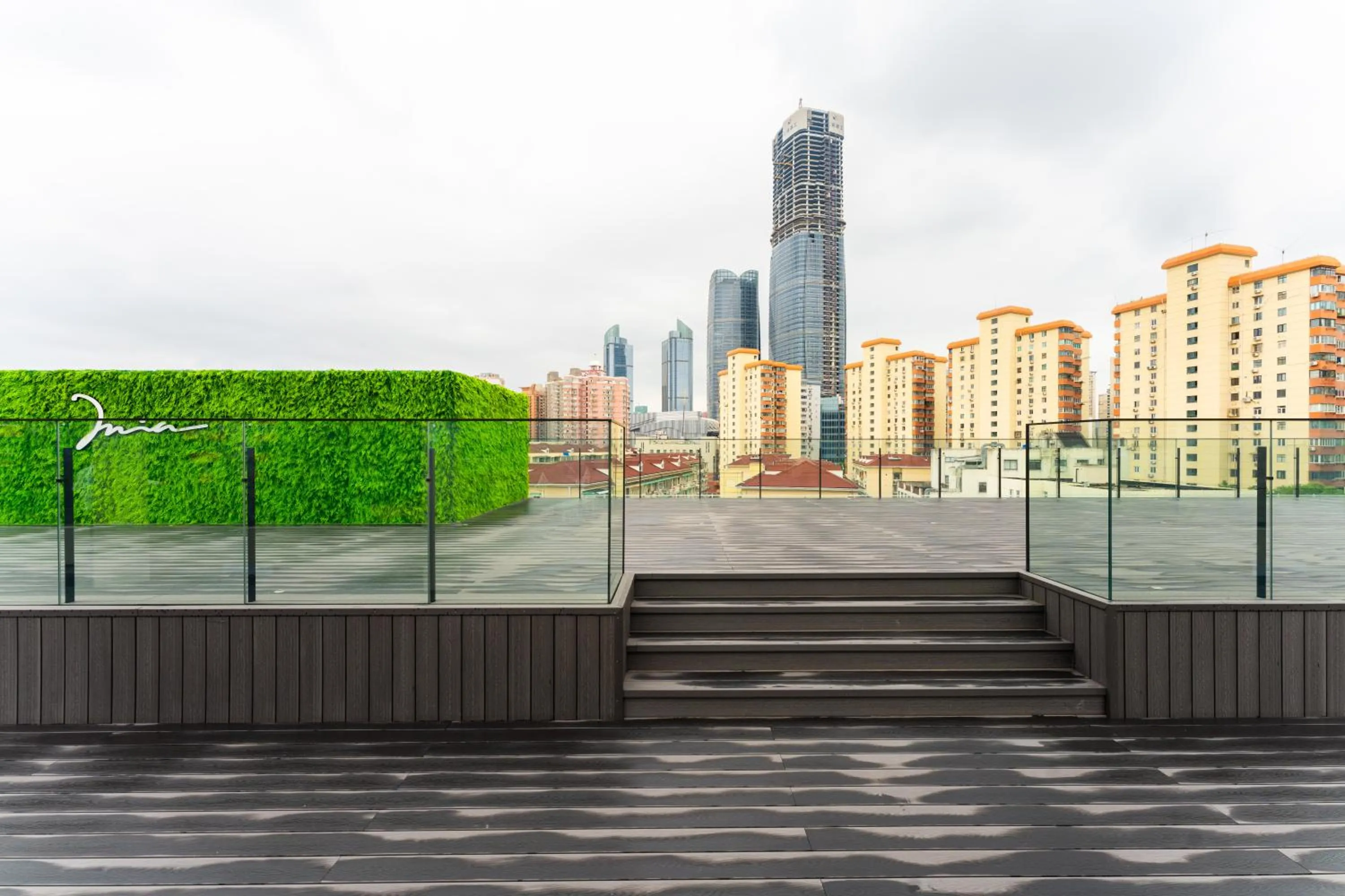 Balcony/Terrace in Mia Hotel - Shanghai Xuhui Jiaotong University