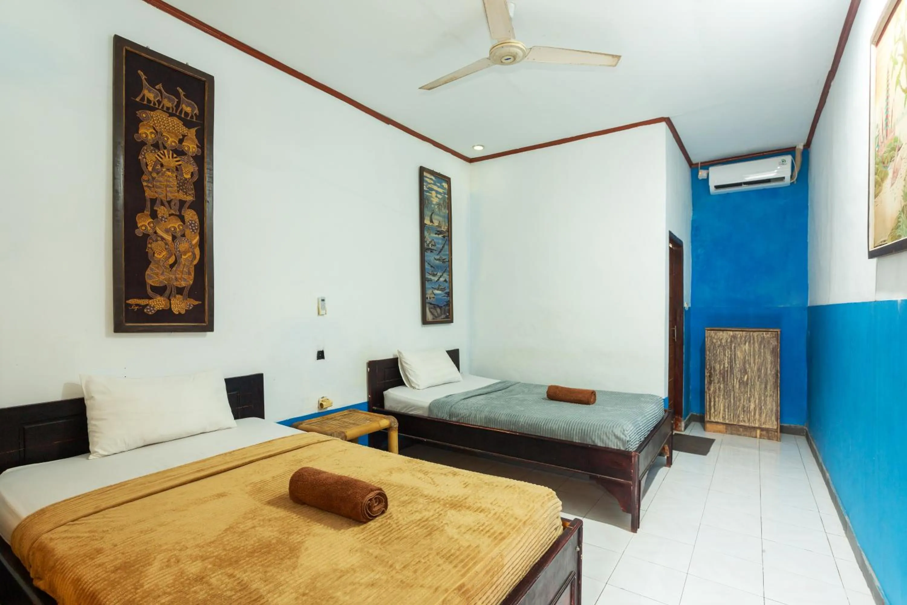 Bed in Creative Trawangan Stay