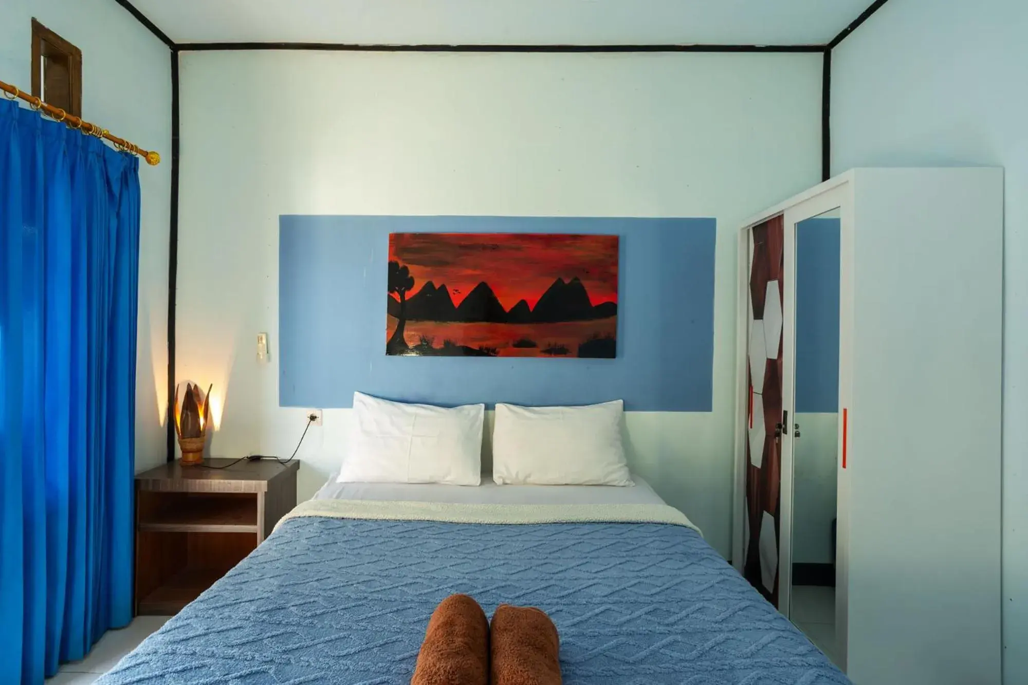 Double Room with Balcony in Creative Trawangan Stay Double Room with Balcony in Creative Trawangan Stay