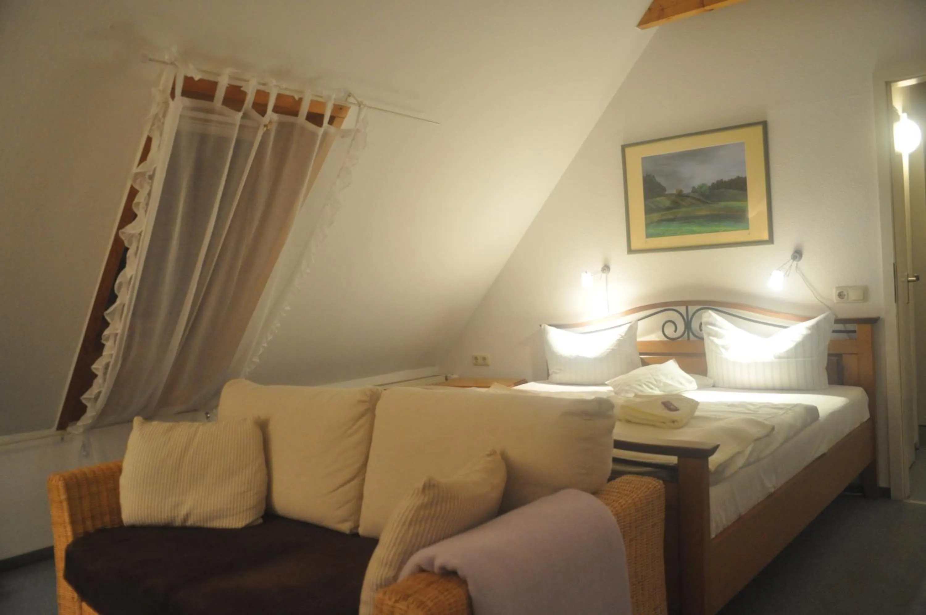 Bed in Hotel Am Fleesensee