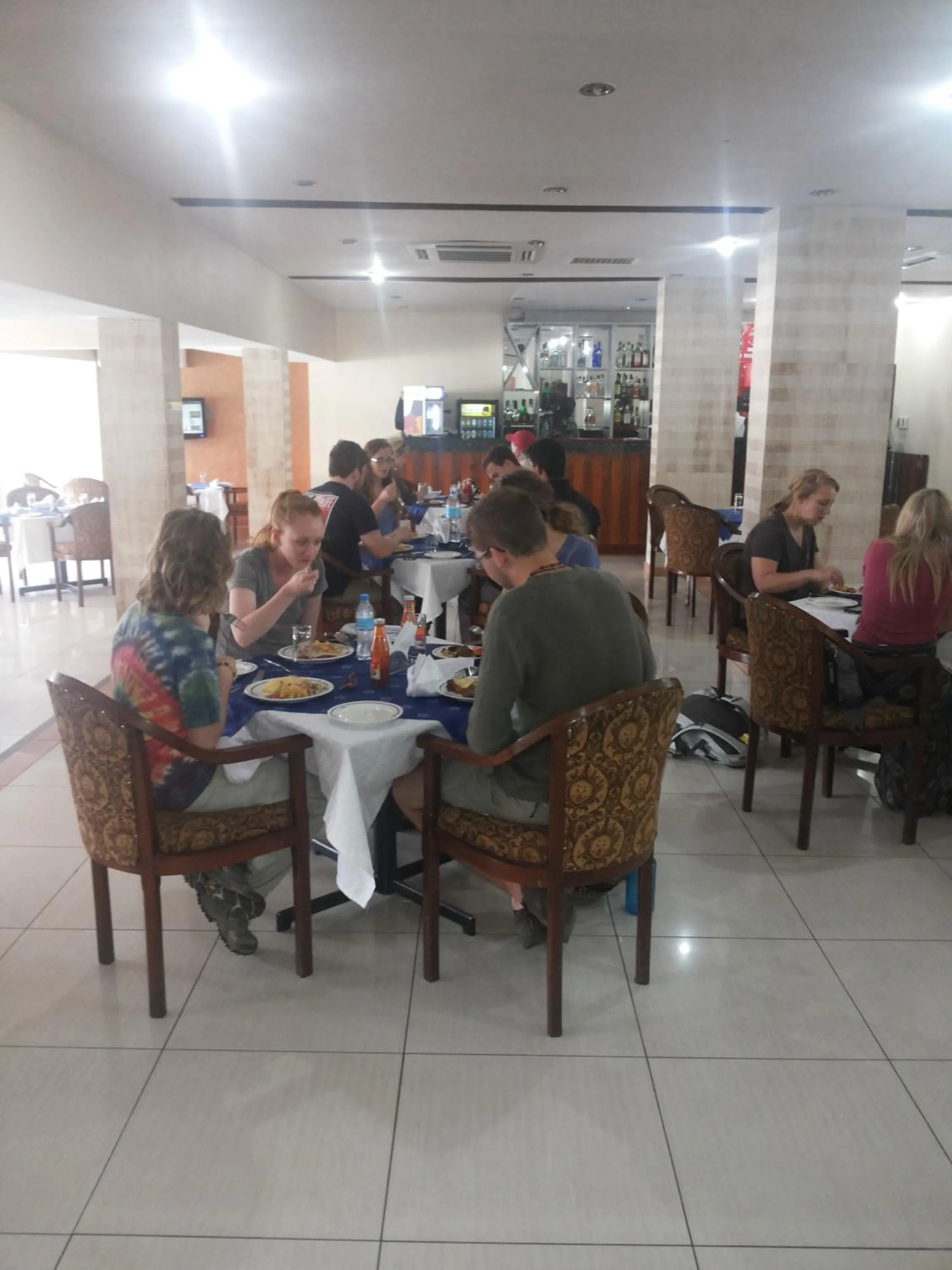 Restaurant/places to eat in New Mwanza Hotel