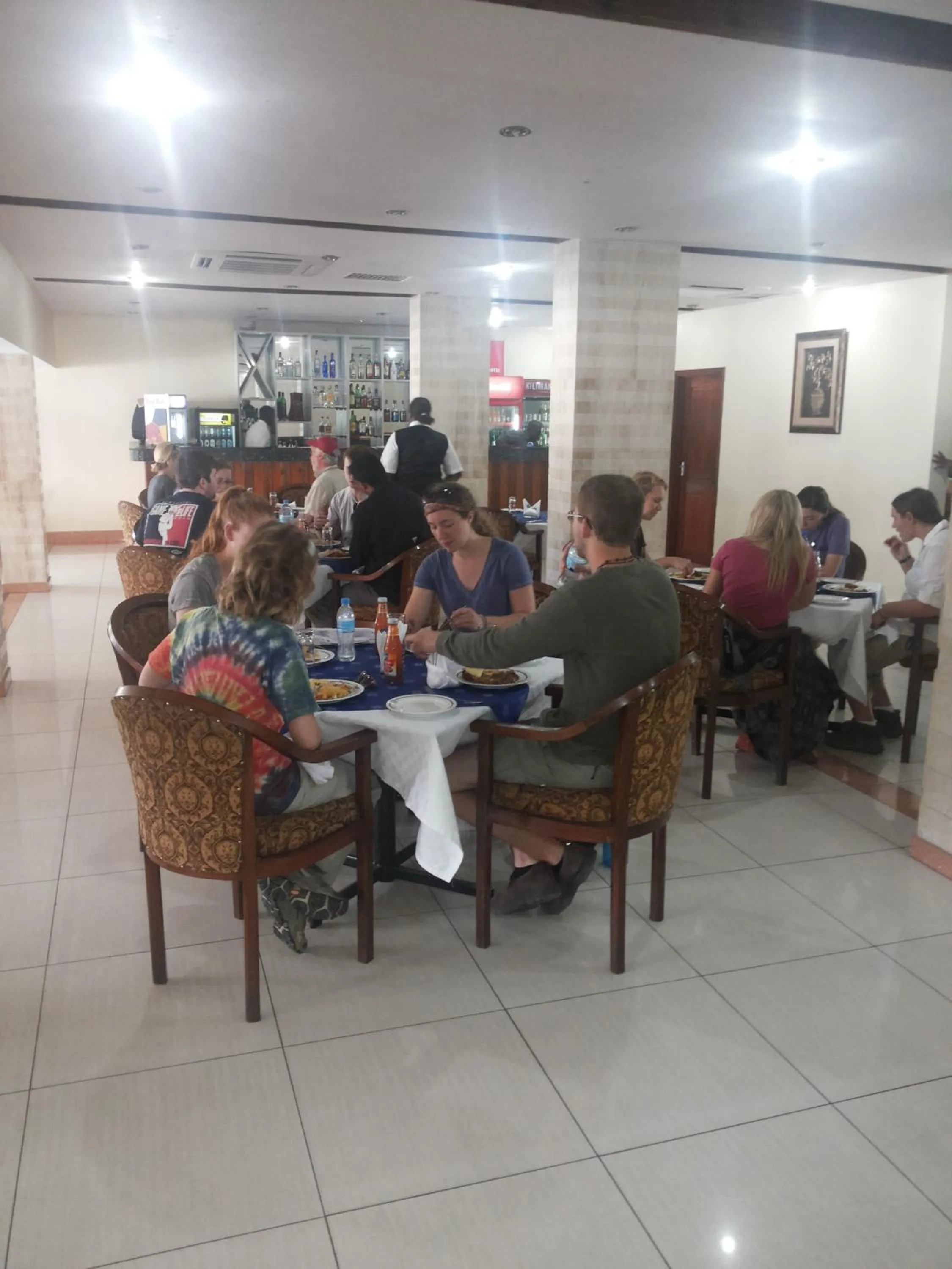 Restaurant/places to eat in New Mwanza Hotel