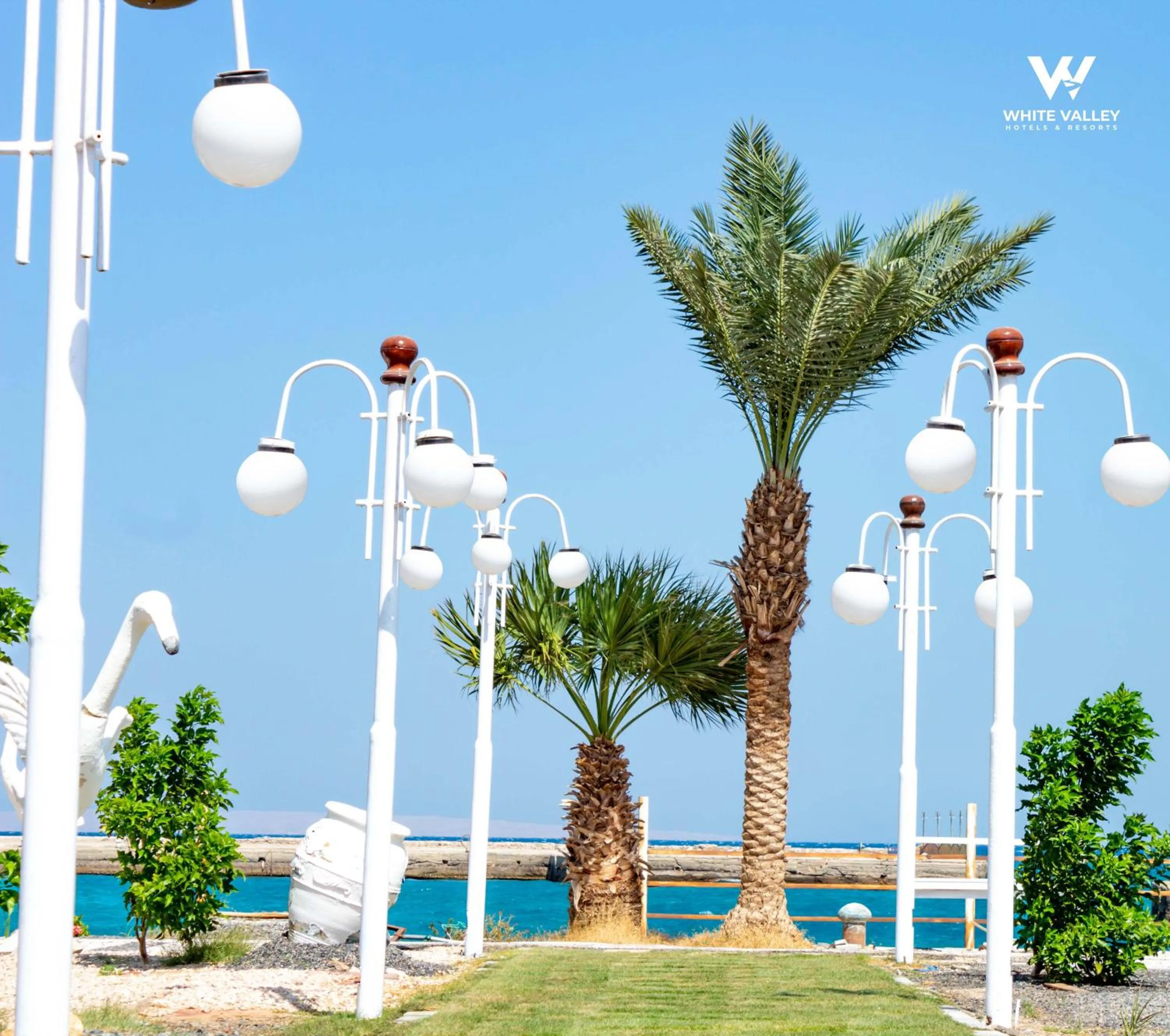 Natural landscape in White Valley Palace