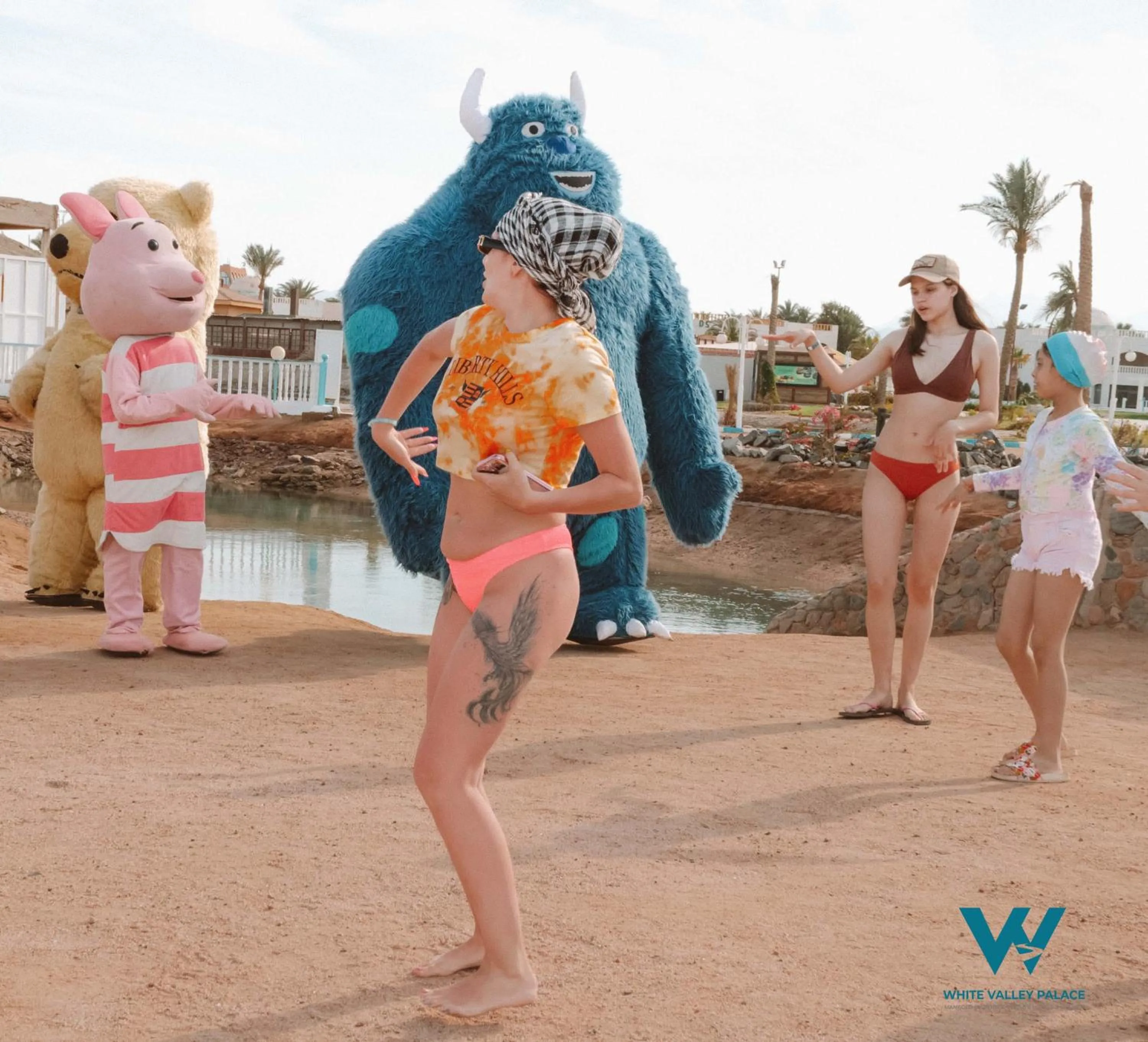 Guests in White Valley Palace