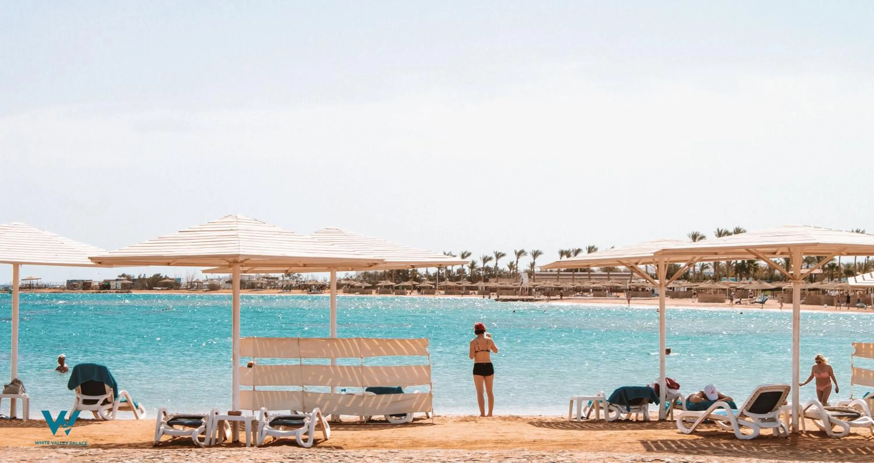 Beach in White Valley Palace