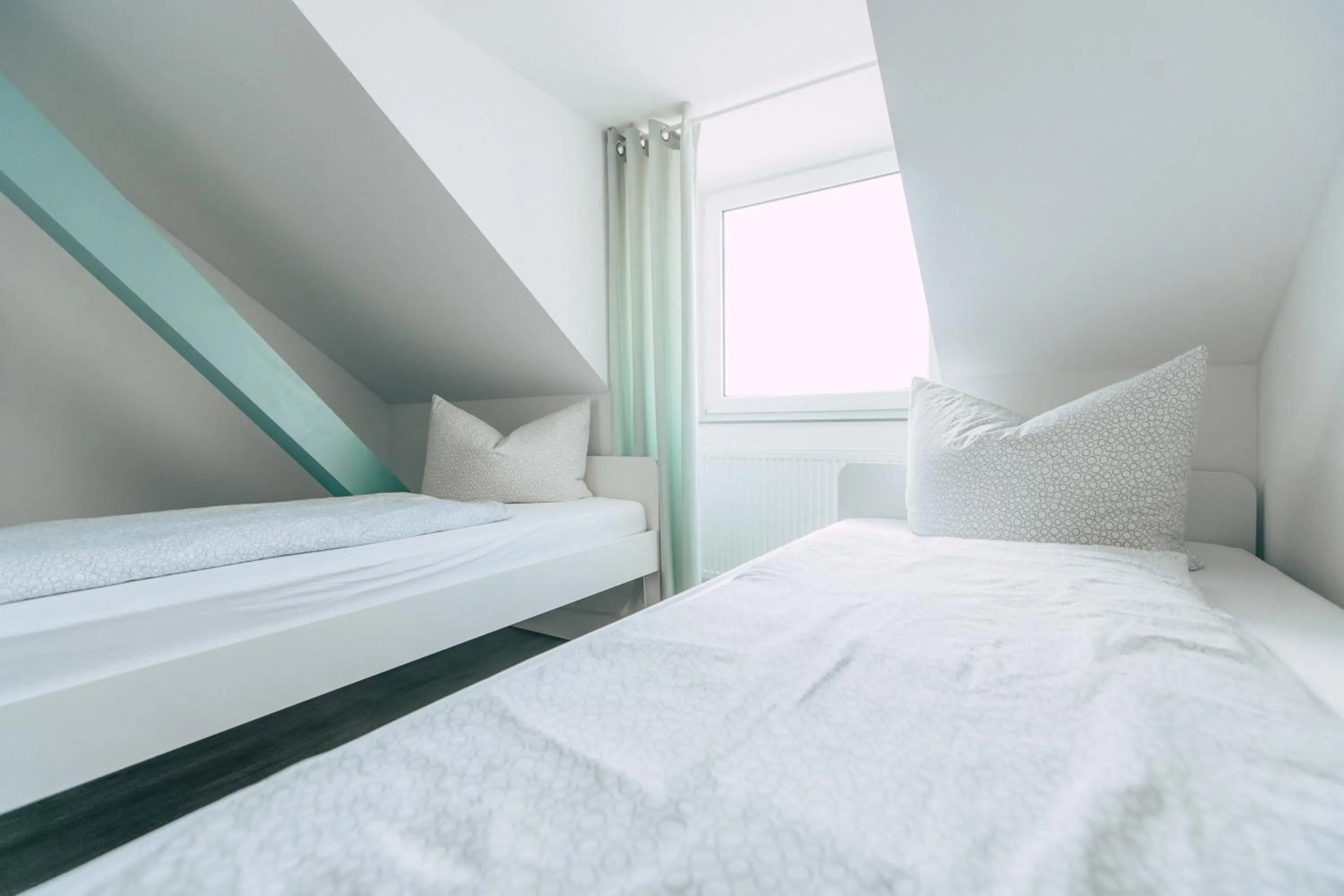 Bed in Hentschels Apartments