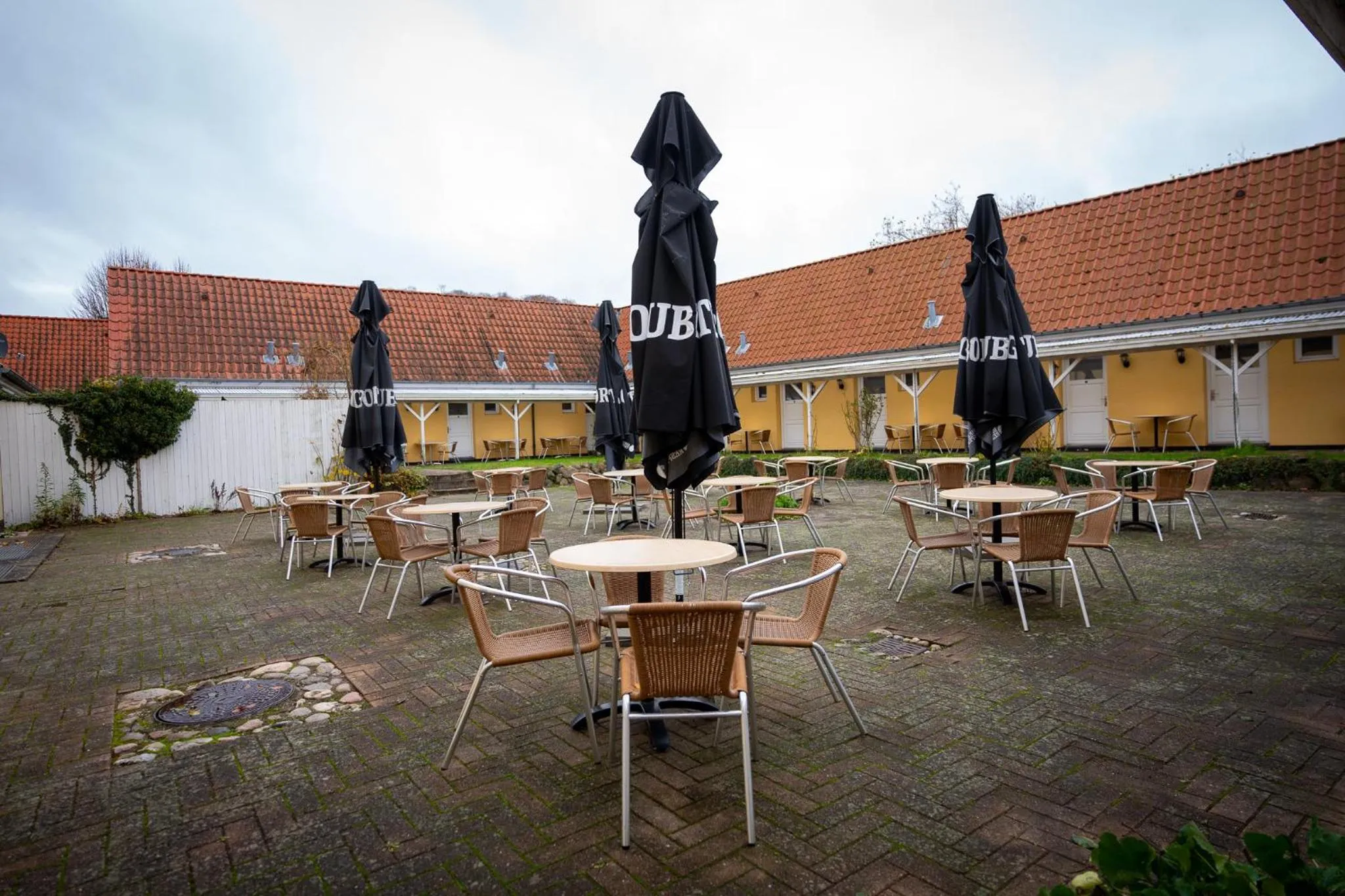 Garden view in Frederiksværk Hotel