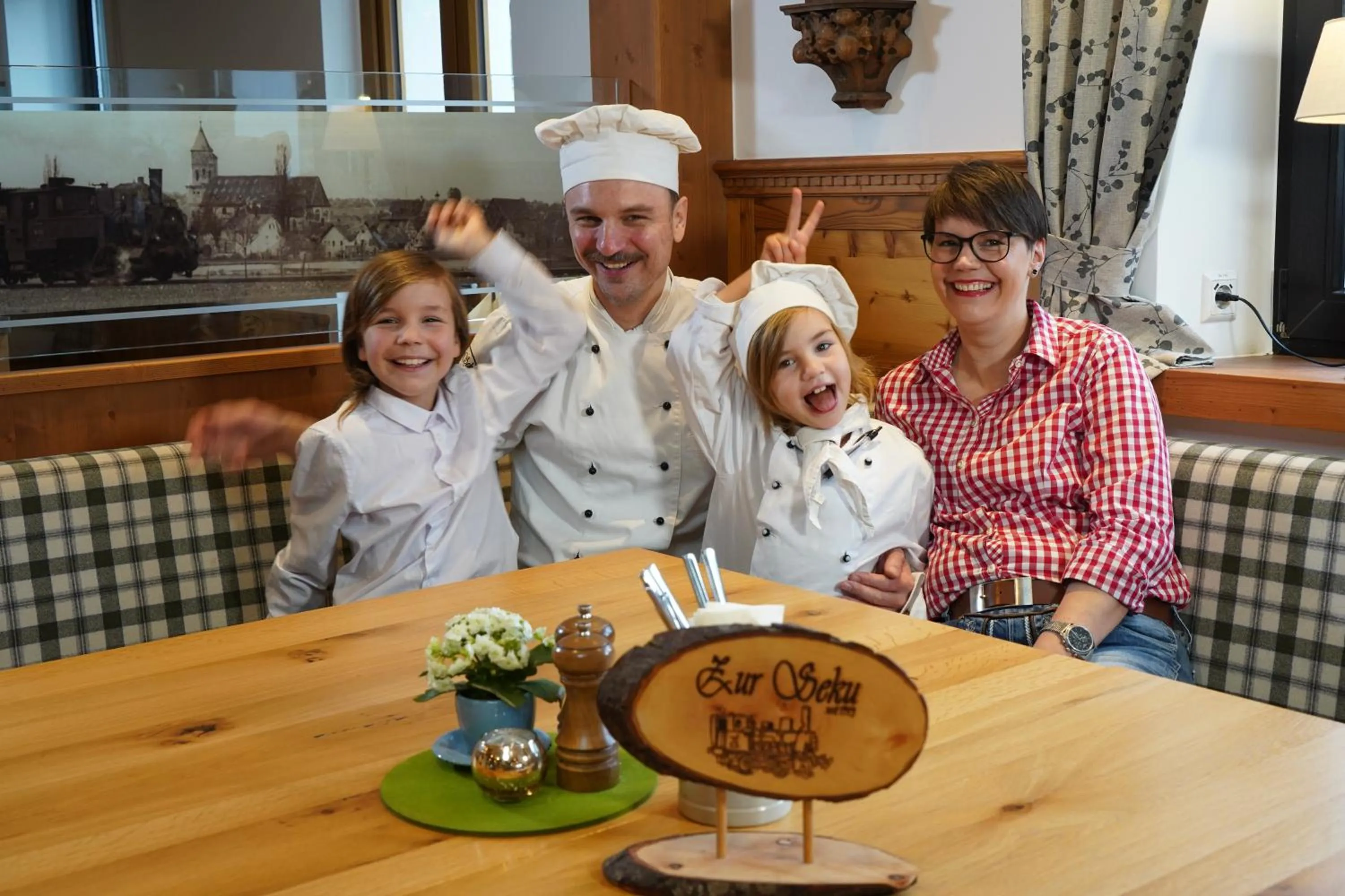 Family in Gasthof Zur Seku