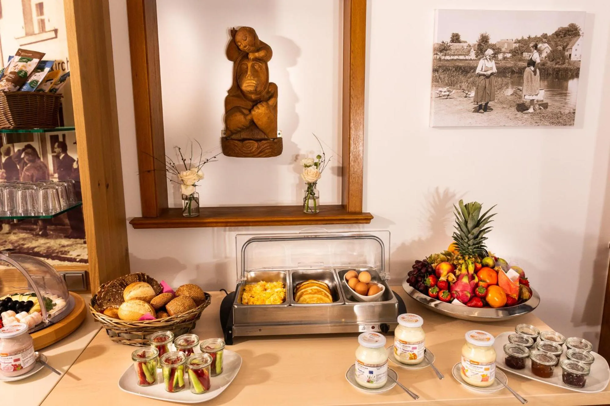 Buffet breakfast in Gasthof Zur Seku