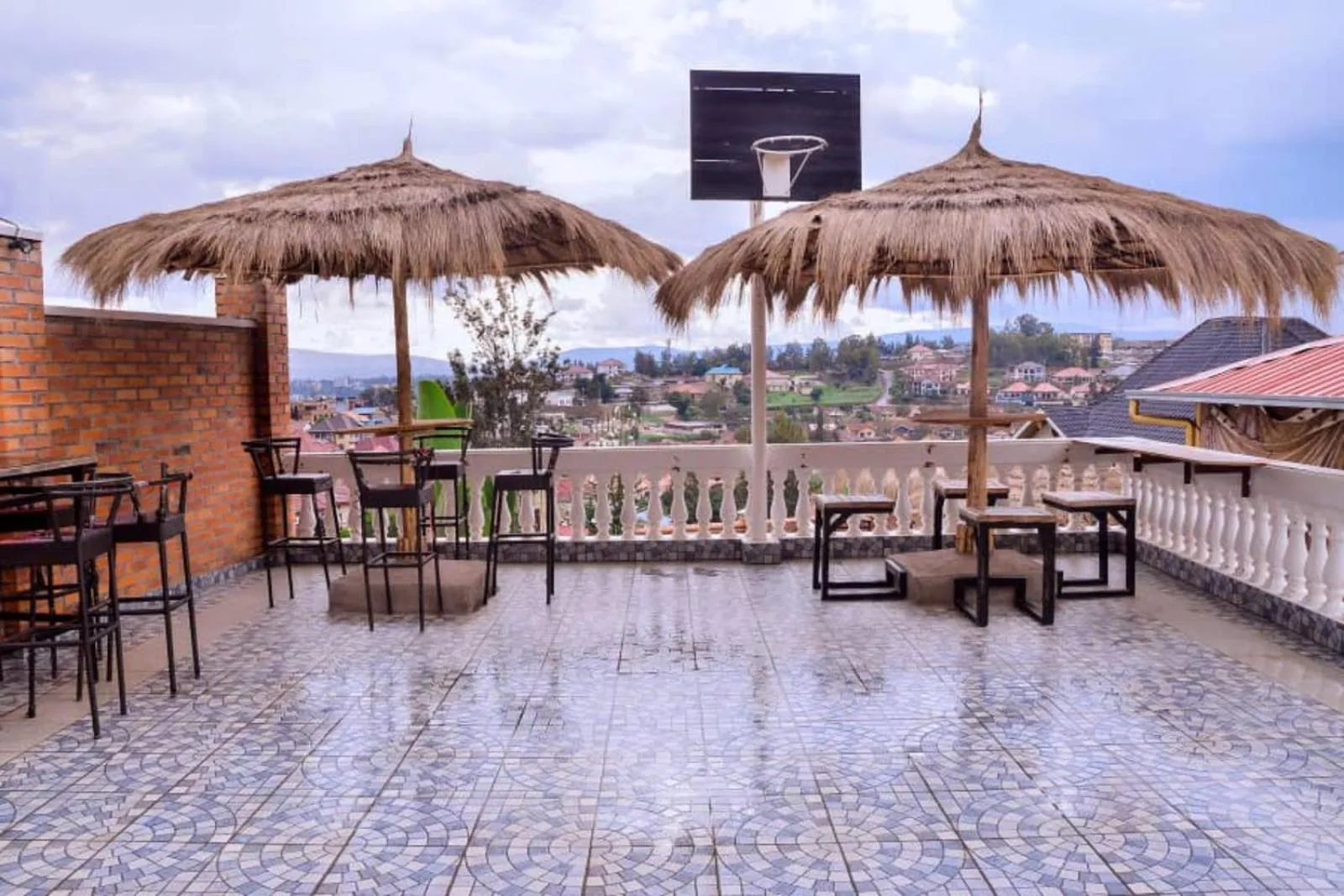 Patio in The Keza Hotel and Apartments