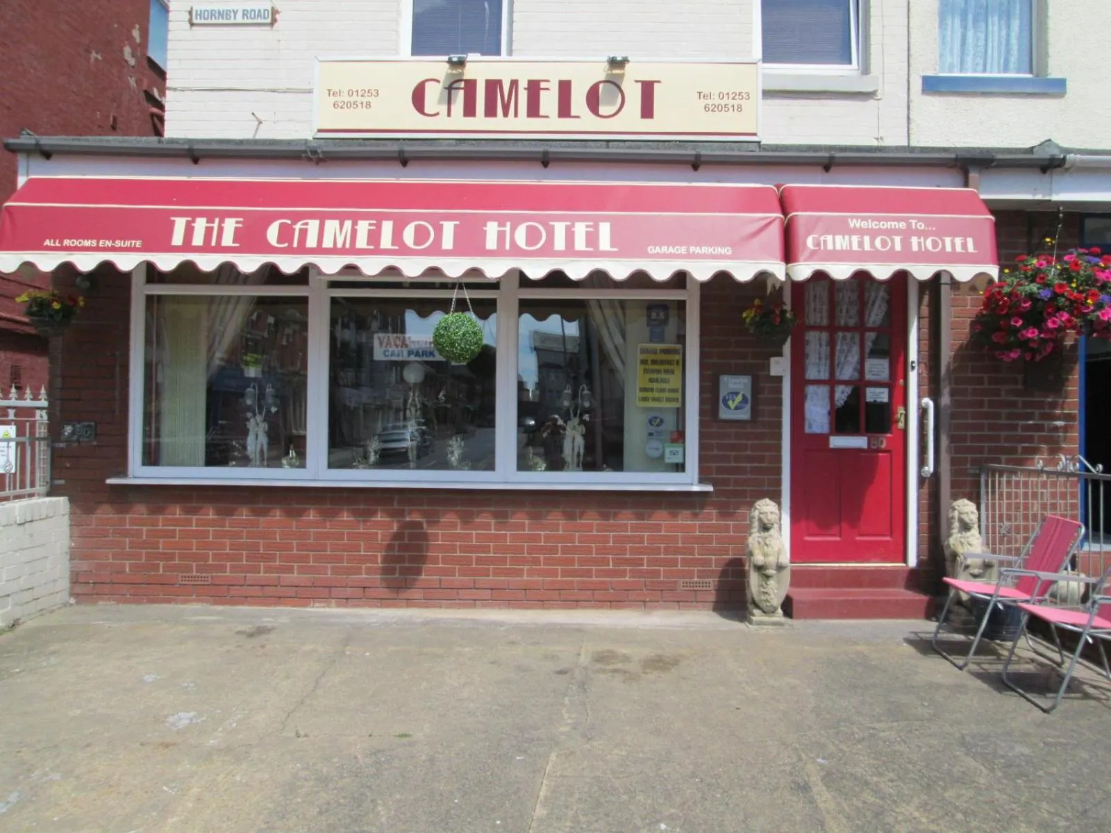 Facade/entrance in Camelot Hotel - Couples Only