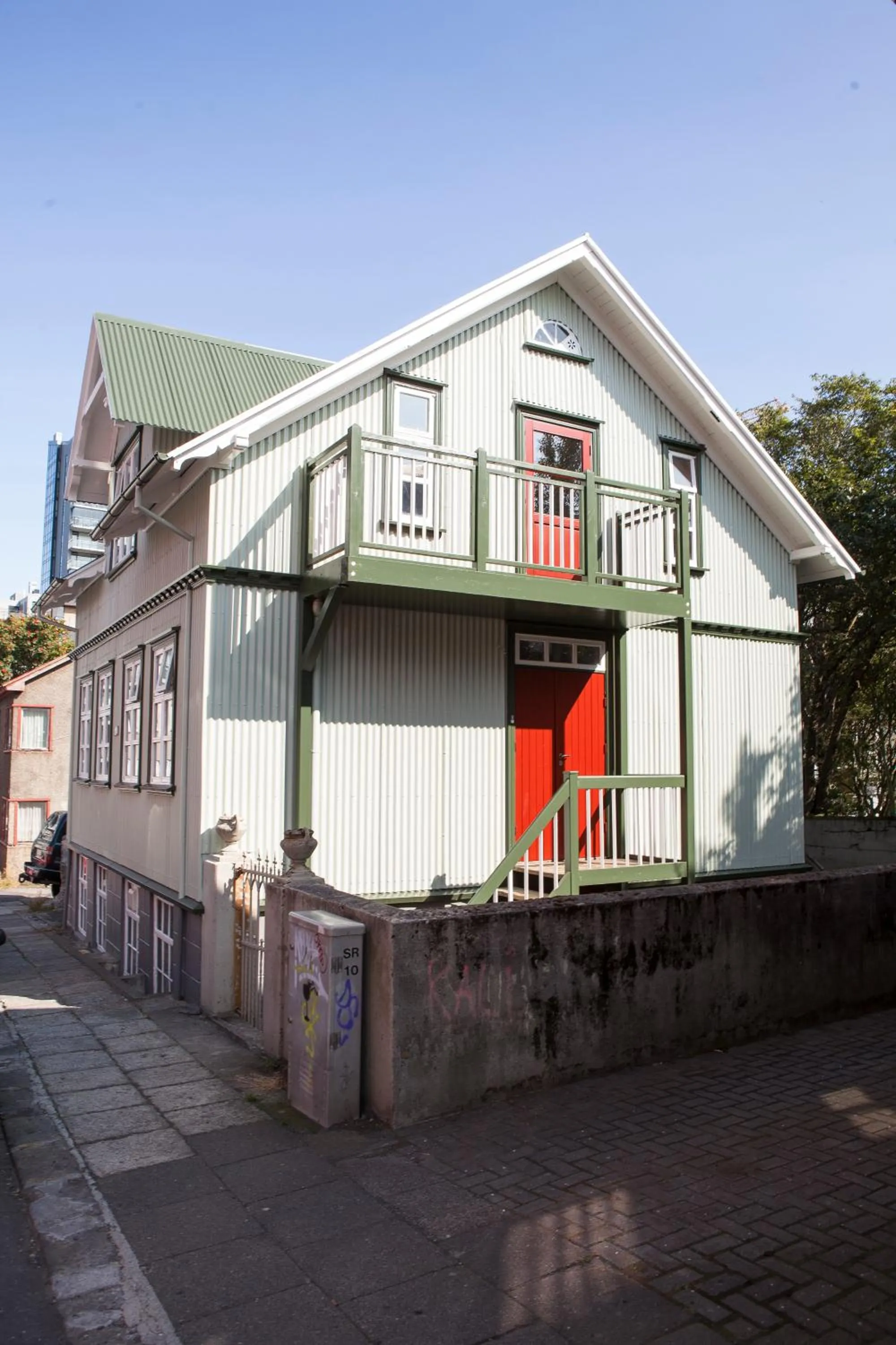 Facade/entrance in Old Charm Reykjavik Apartments