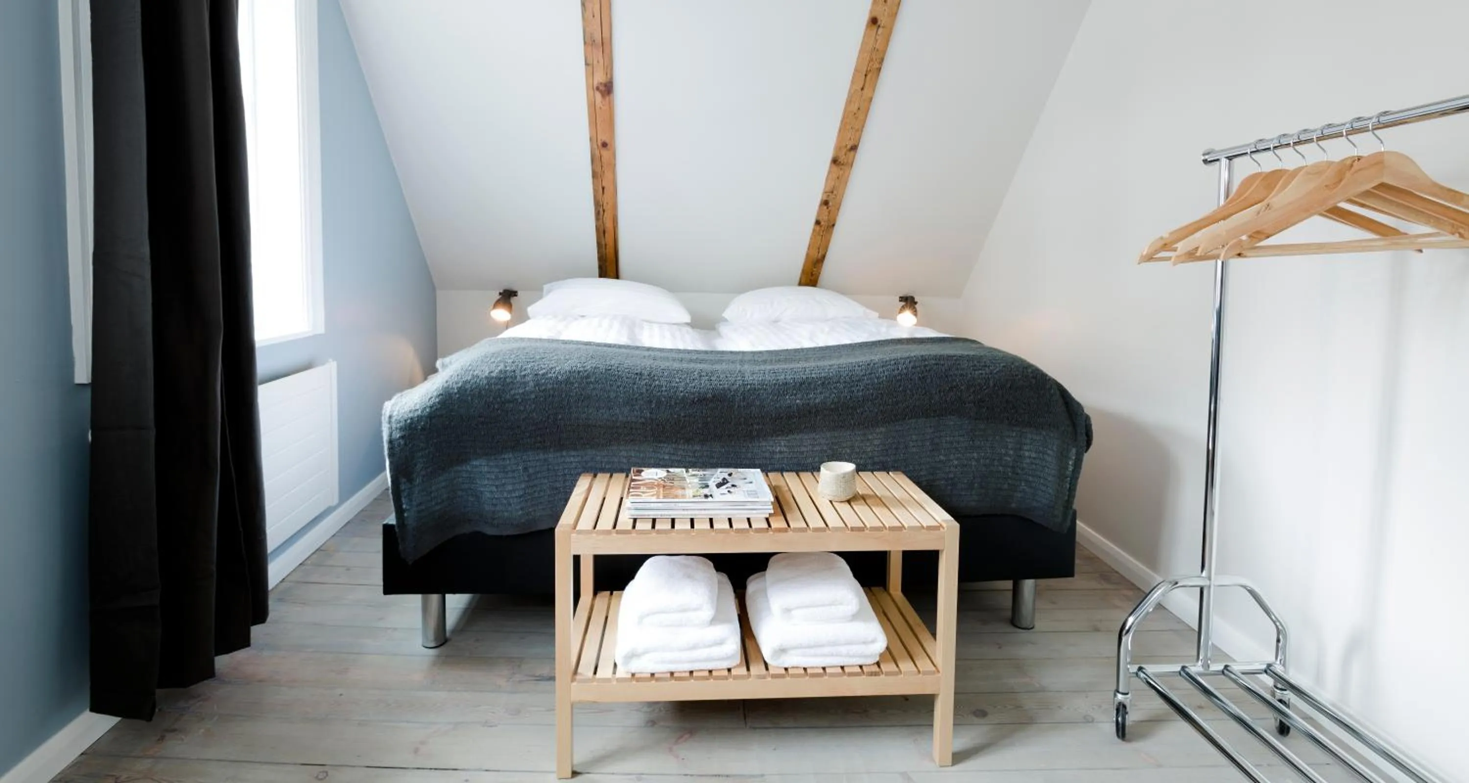 Bedroom, Bed in Old Charm Reykjavik Apartments