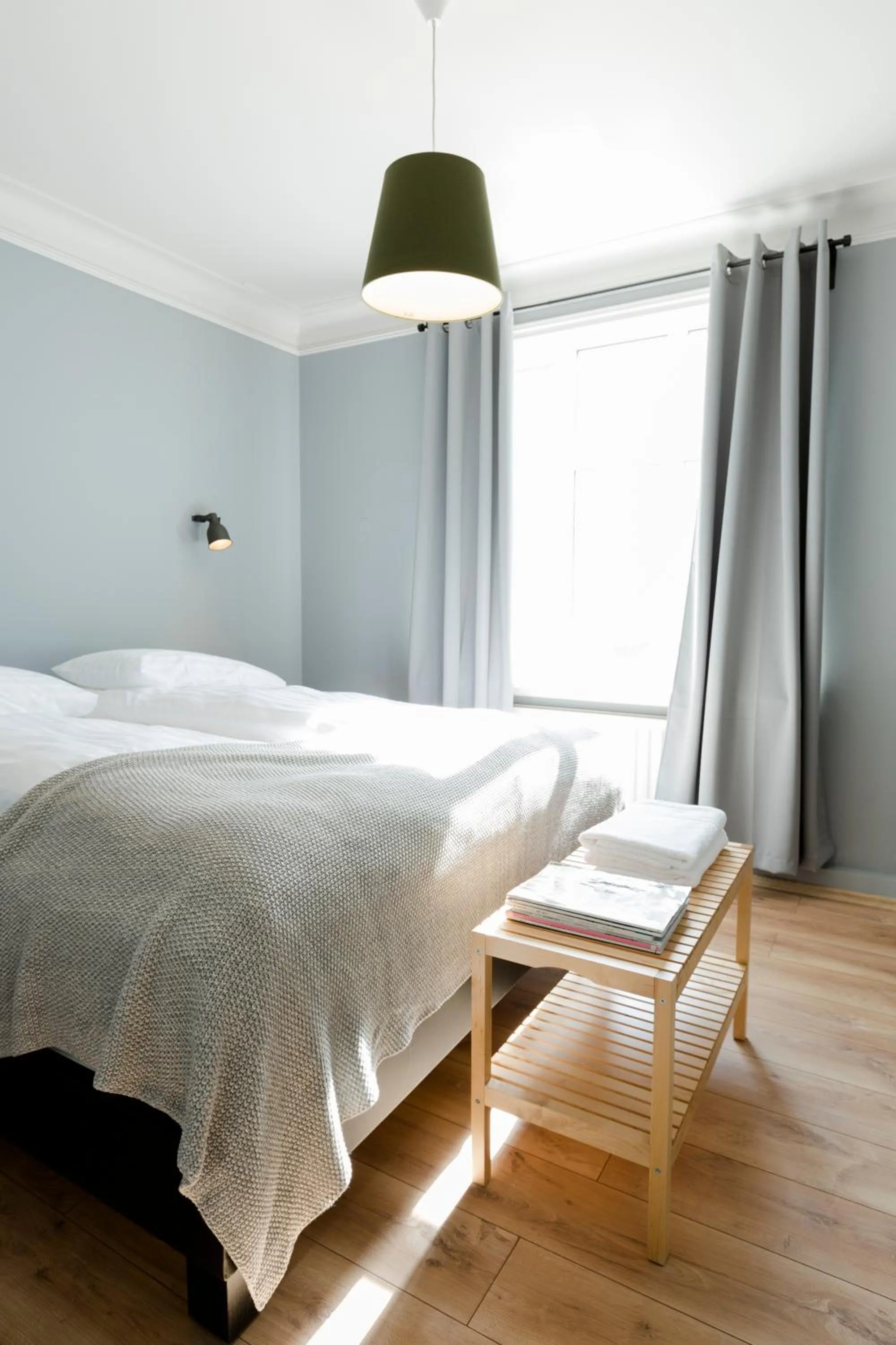 Bedroom, Bed in Old Charm Reykjavik Apartments