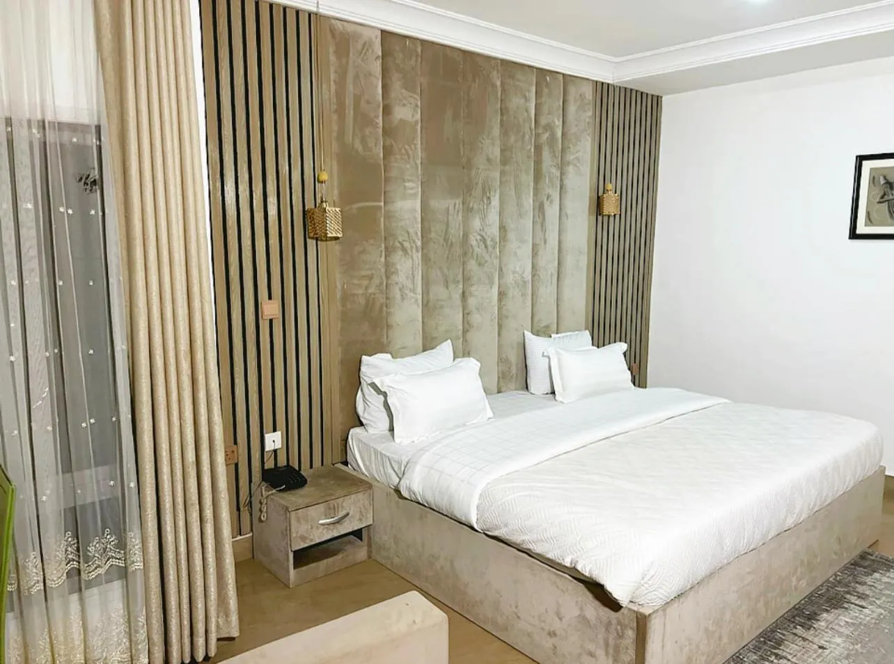 View (from property/room), Bed in Grey Residence