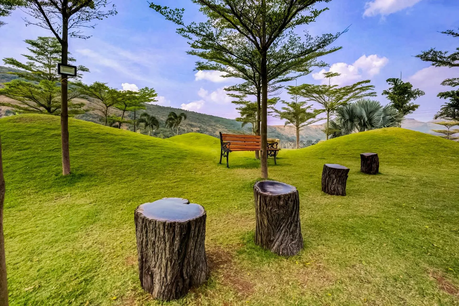 Natural landscape in Wabi Sabi Resort, Igatpuri