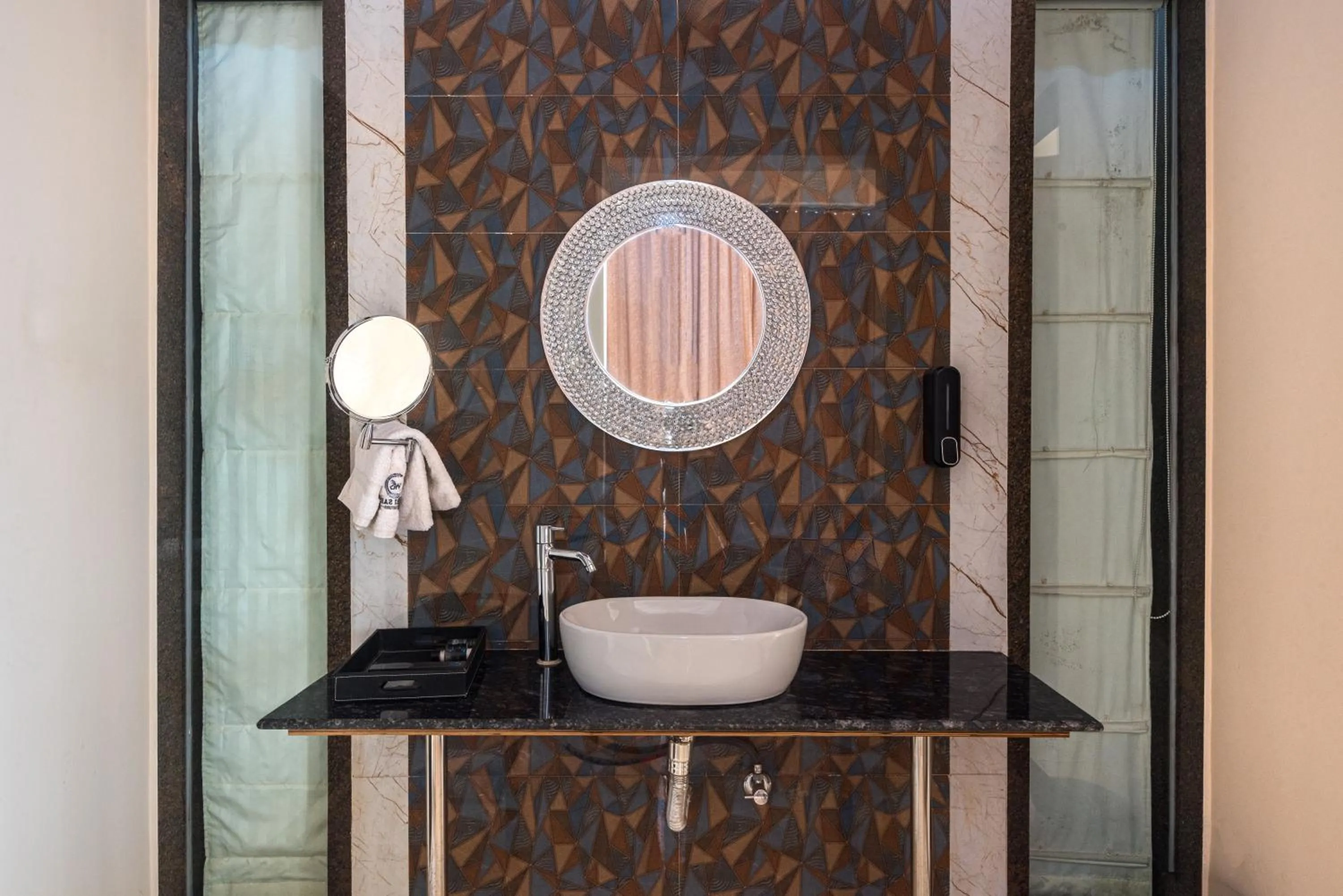 Bathroom in Wabi Sabi Resort, Igatpuri