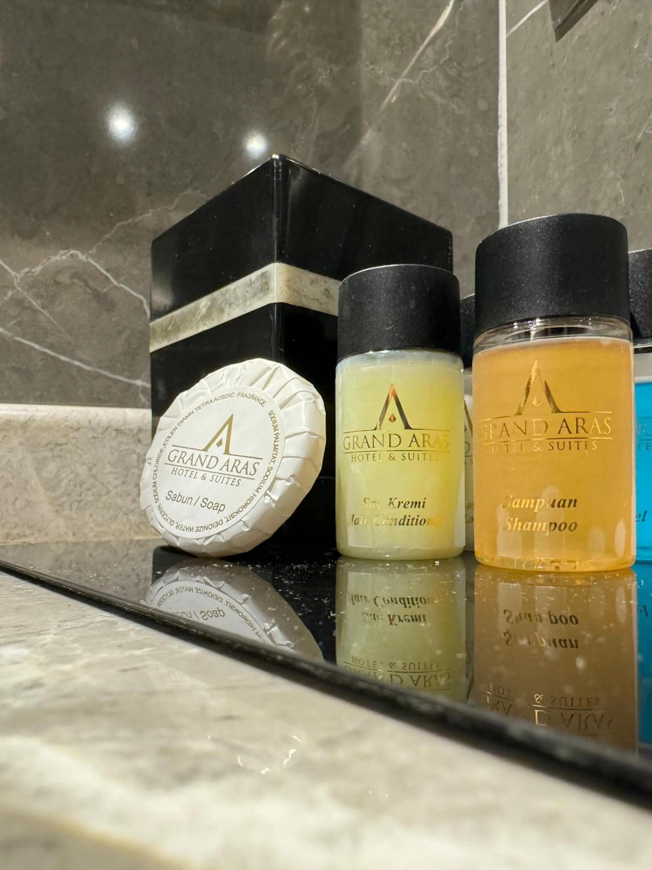 Bathroom in Grand Aras Hotel & Suites