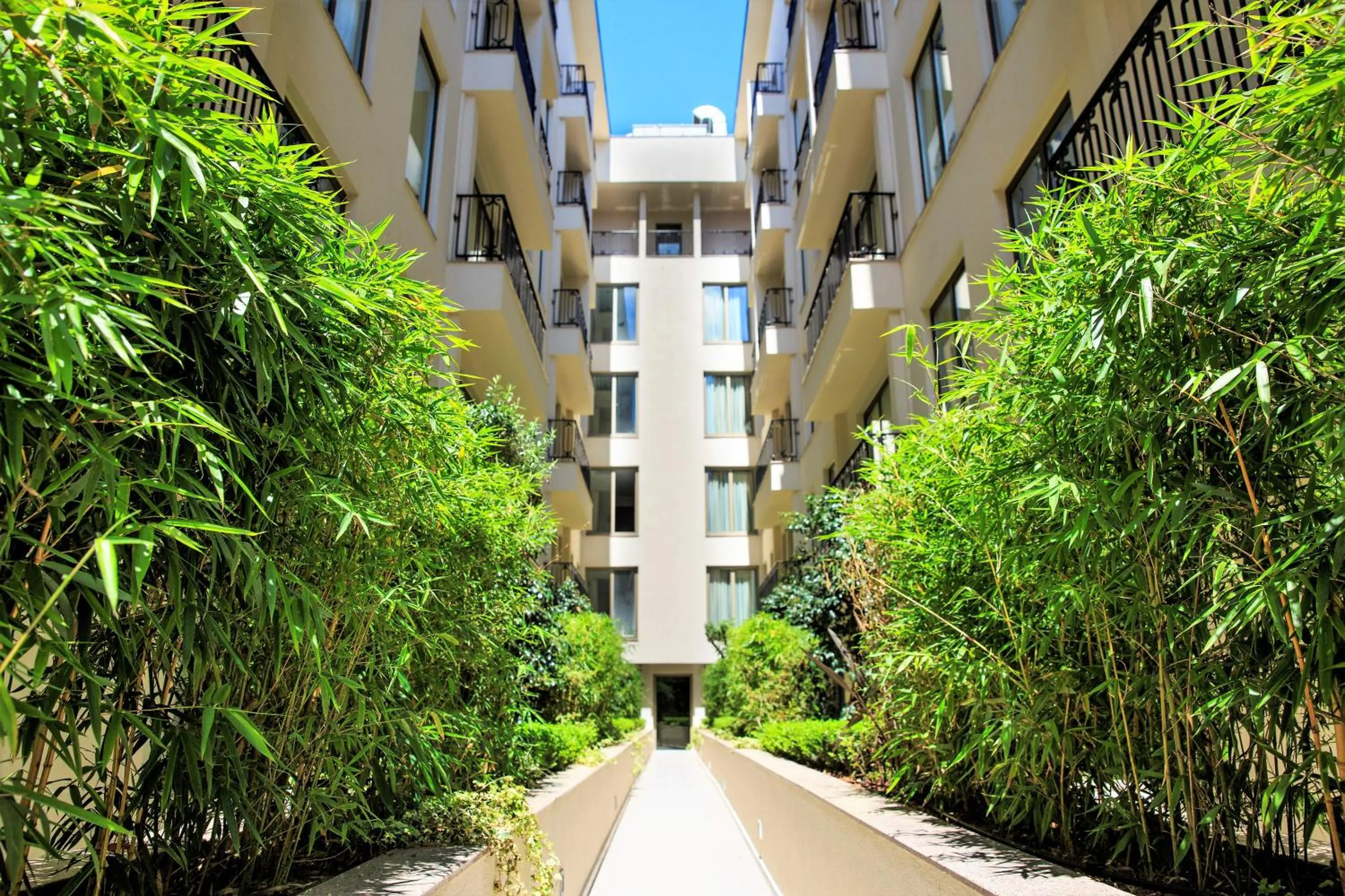 Garden view in Grand Aras Hotel & Suites