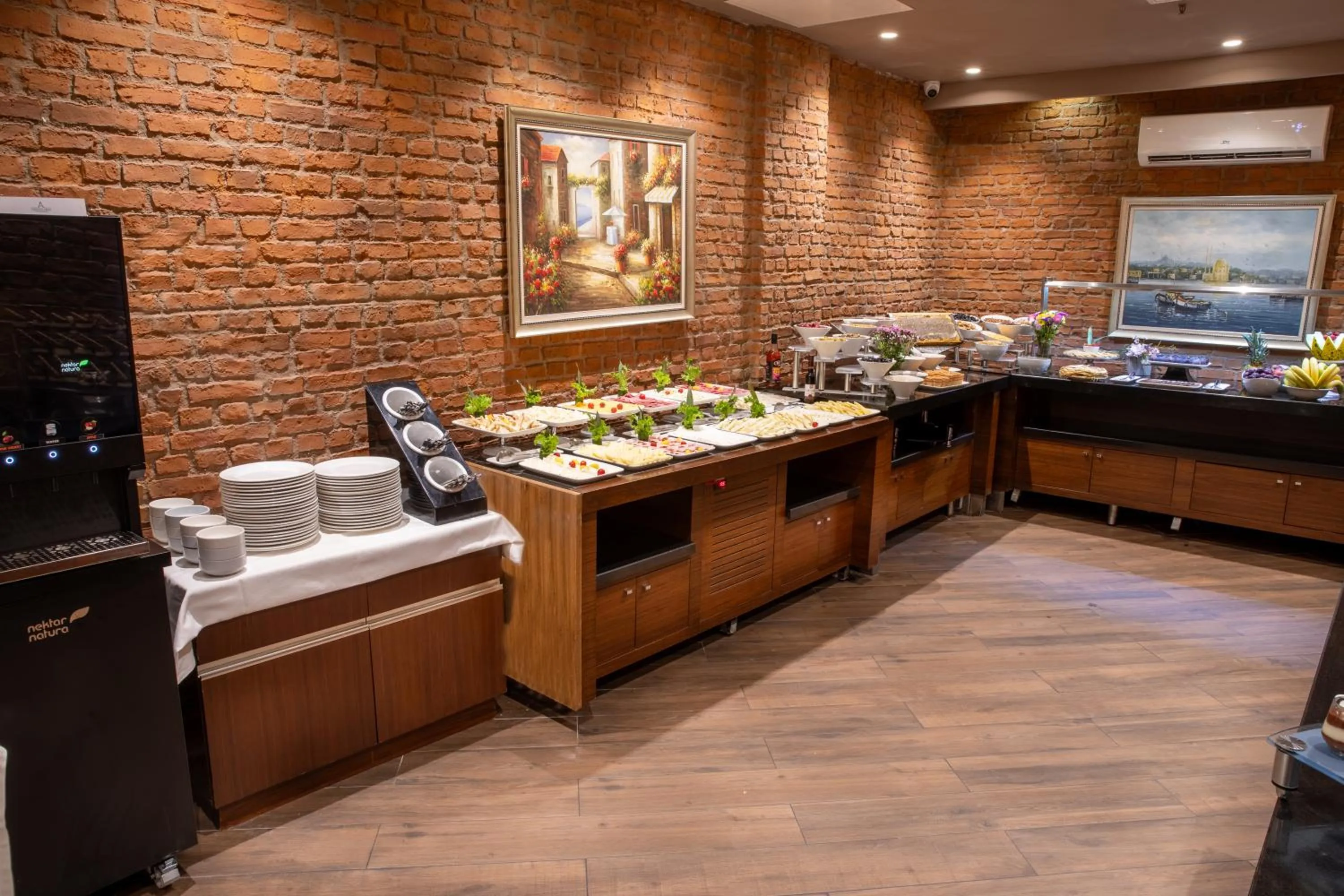 Buffet breakfast in Grand Aras Hotel & Suites