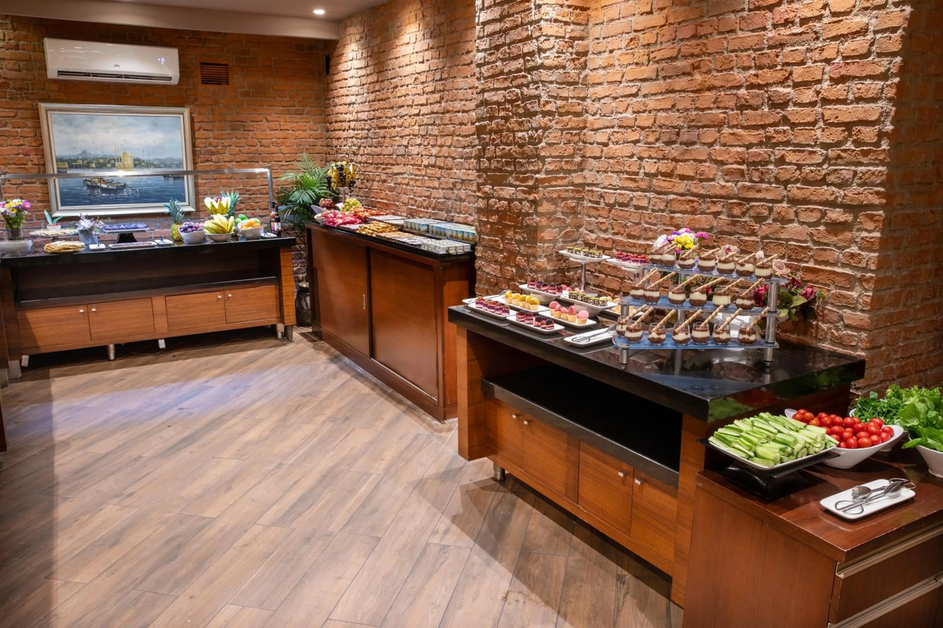 Buffet breakfast in Grand Aras Hotel & Suites