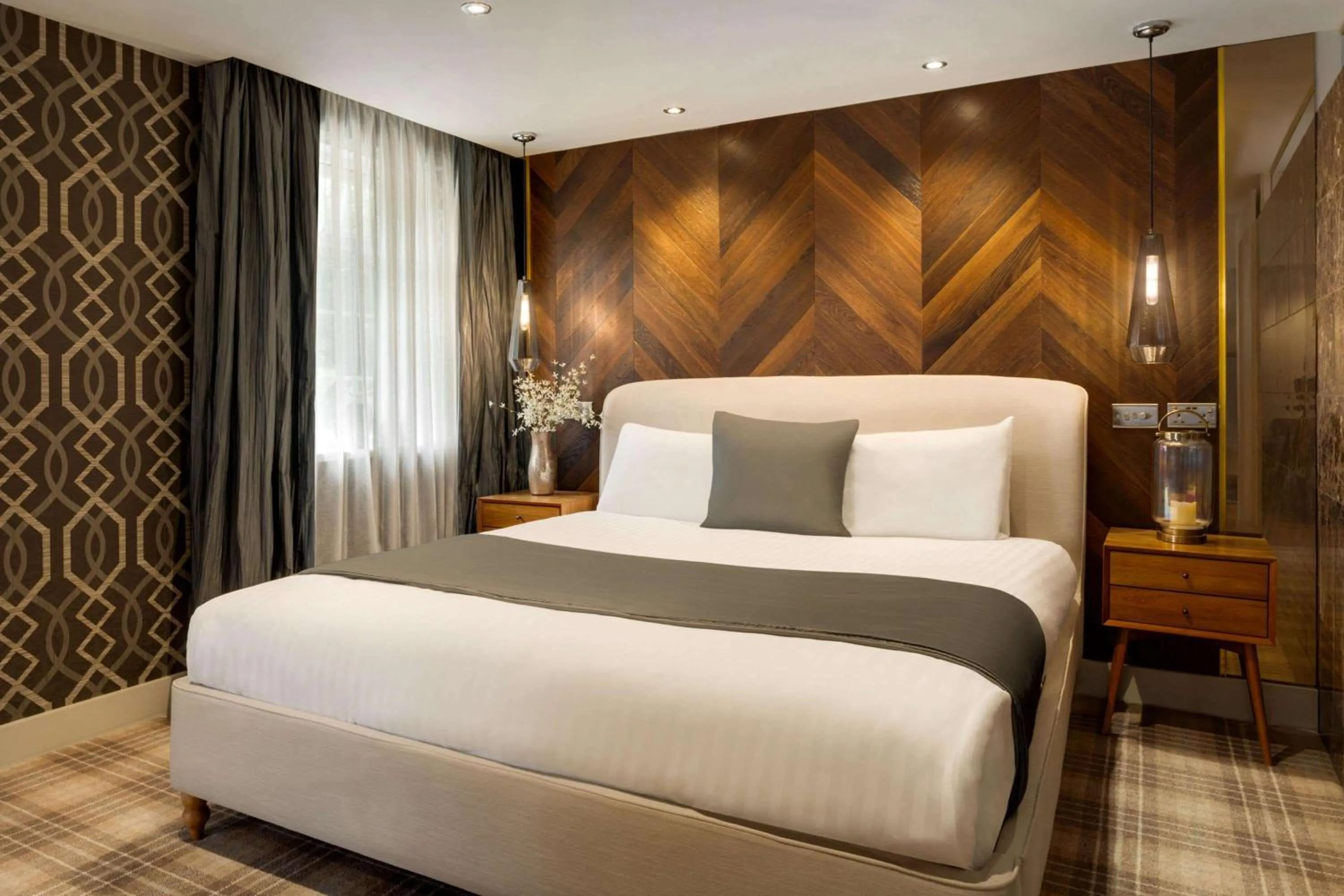 Photo of the whole room, Bed in Heritage Park Pontypridd, Trademark Collection by Wyndham