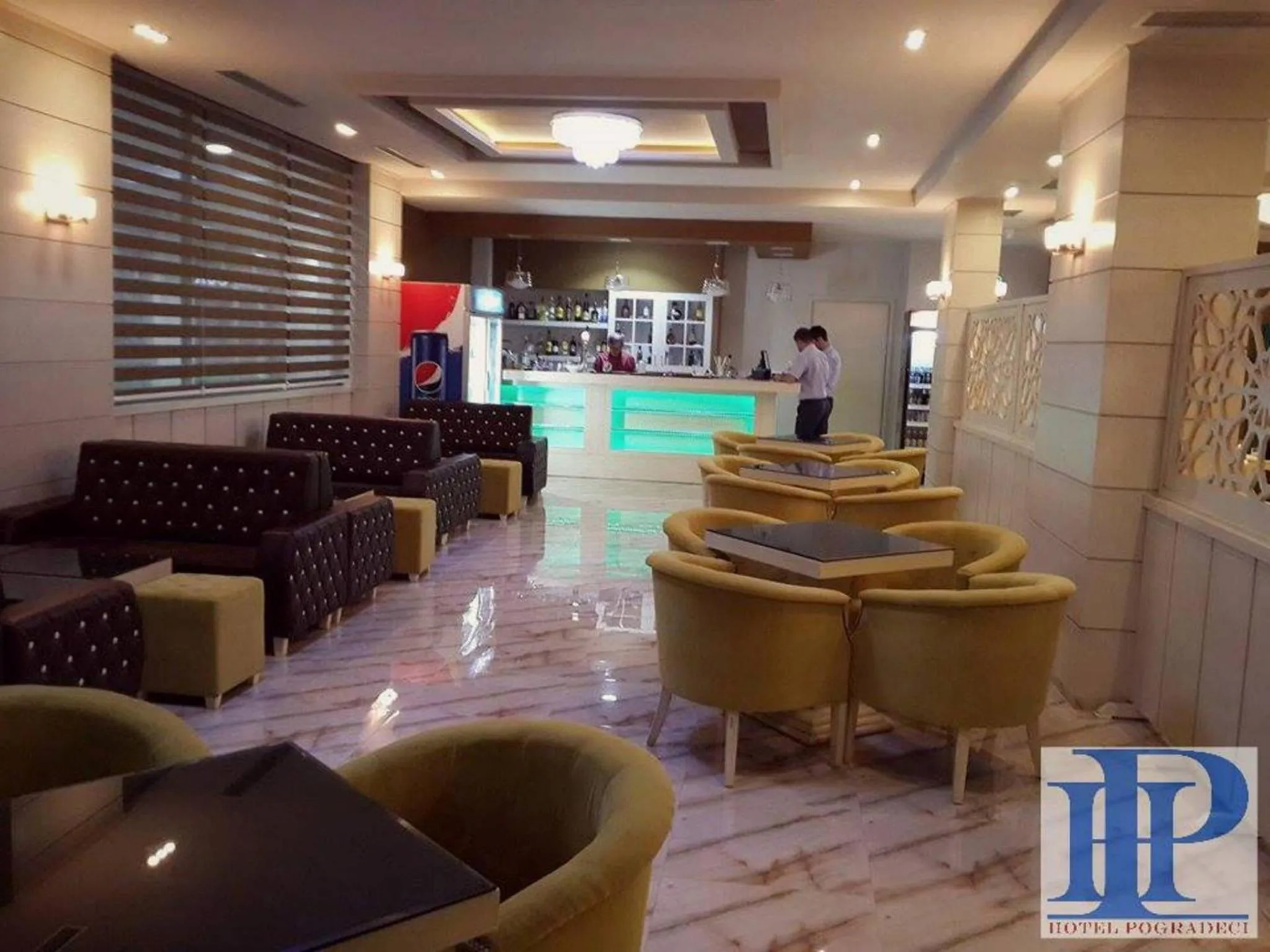 Lounge or bar in Hotel Pogradeci