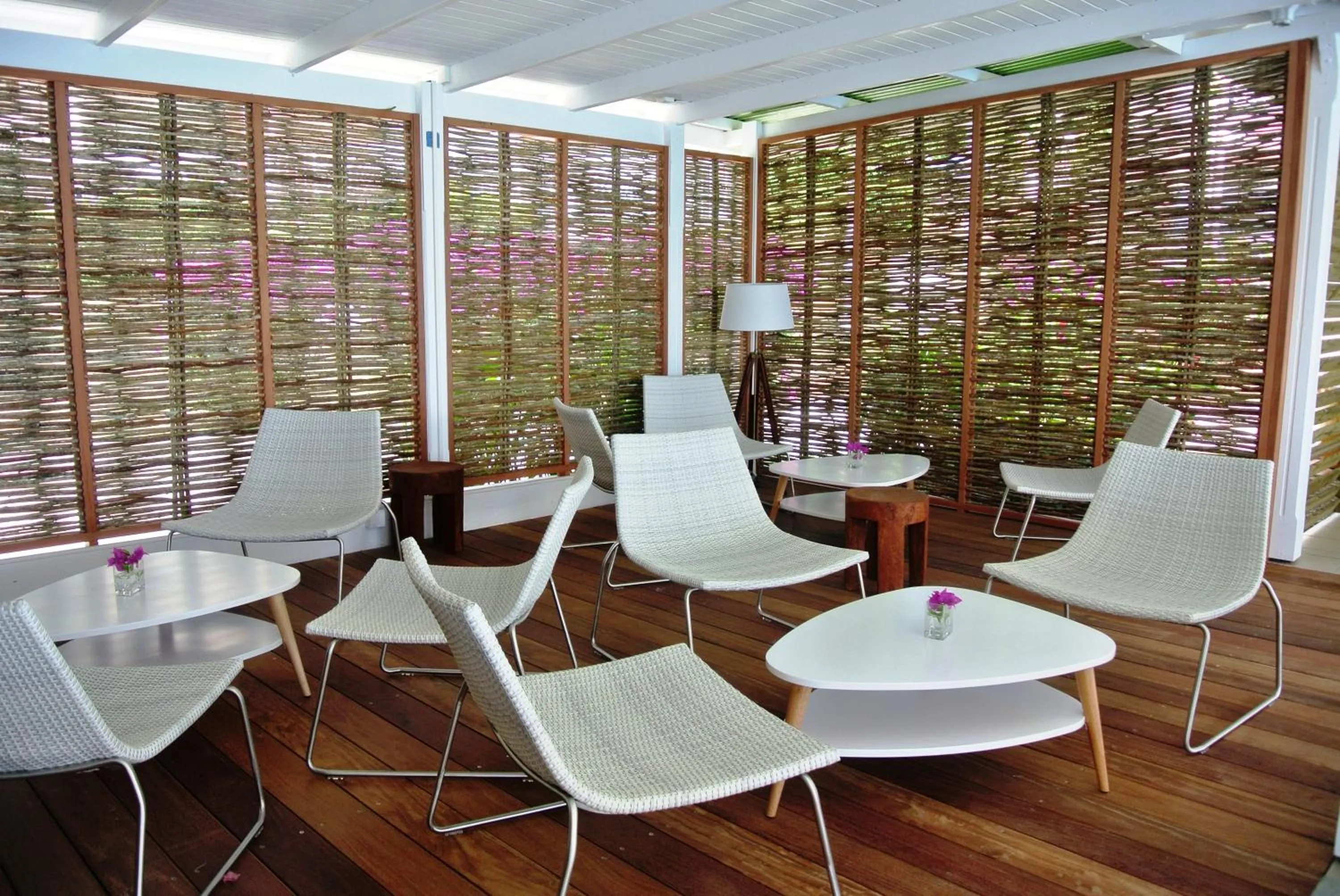 Patio in Diamant Beach