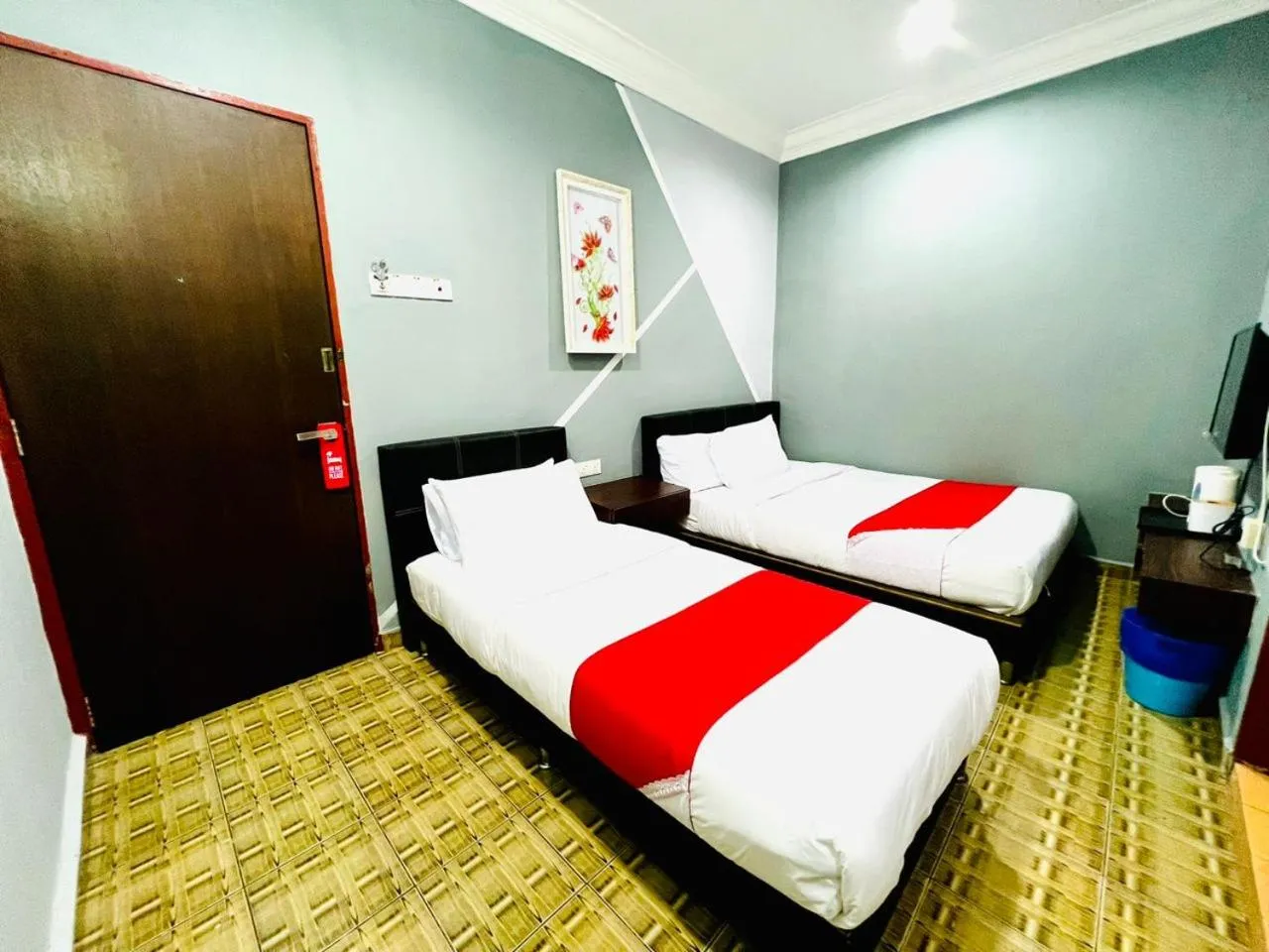 Bed in DAILY INN HOTEL